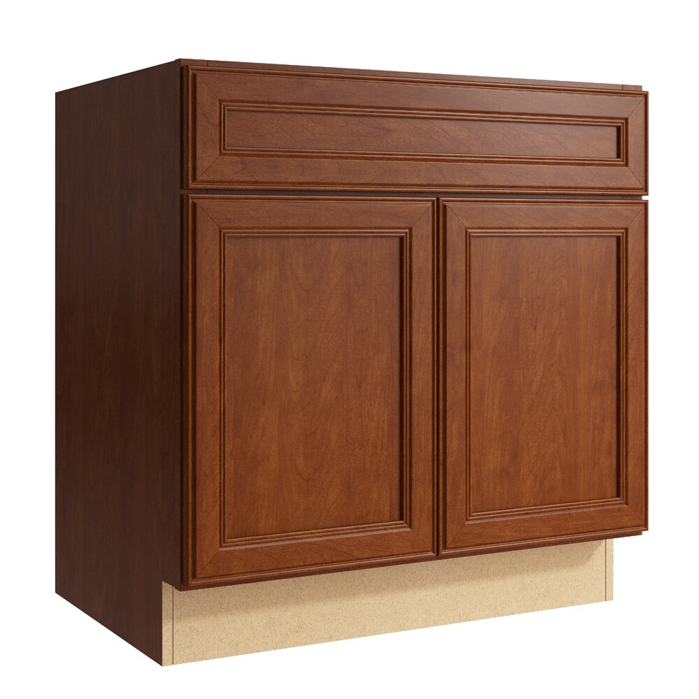 KraftMaid Momentum Bellamy 30-in Sable Bathroom Vanity Cabinet at Lowes.com