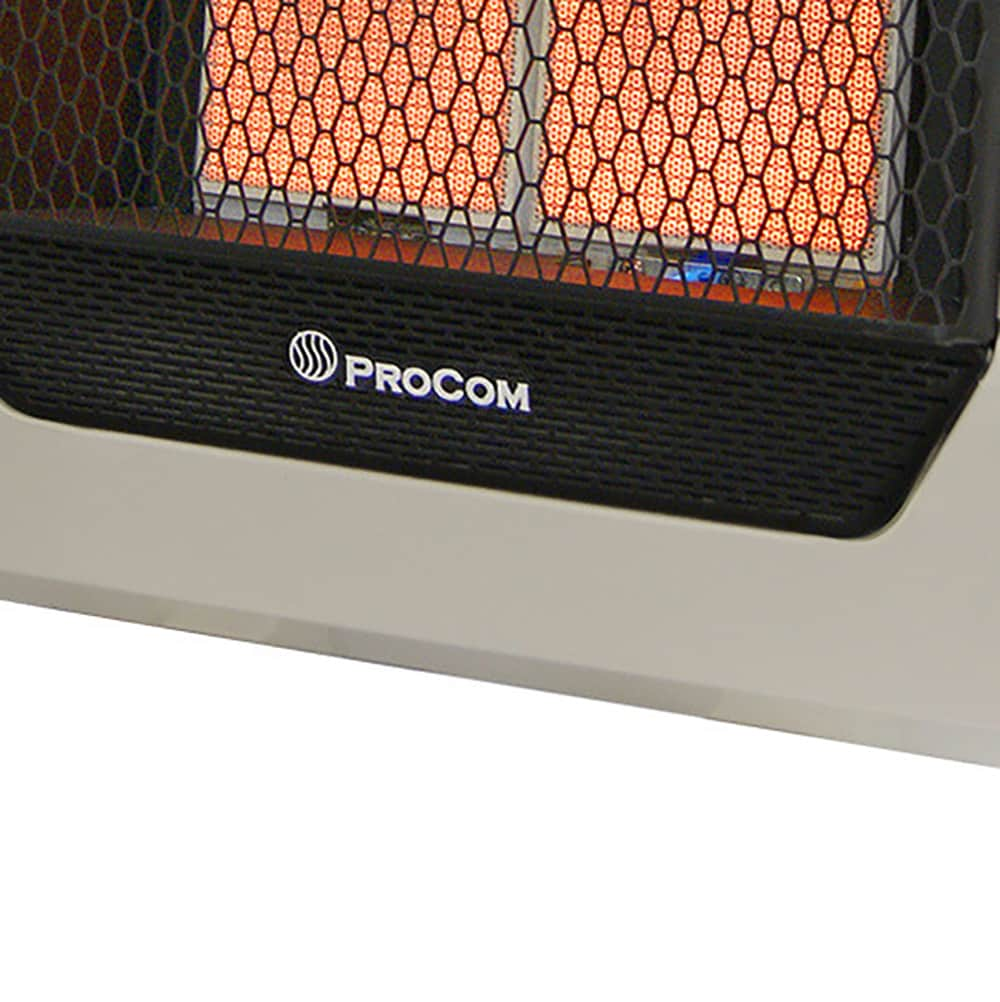 ProCom 20000-BTU Floor-Mount Indoor Natural Gas Or Liquid Propane Vent ...