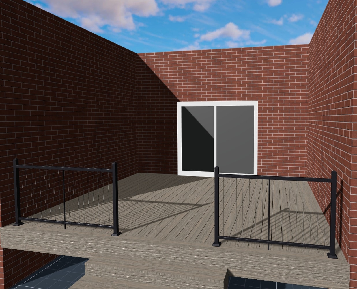 Fortress Building Products K-57134608-2R4P railings - View #2
