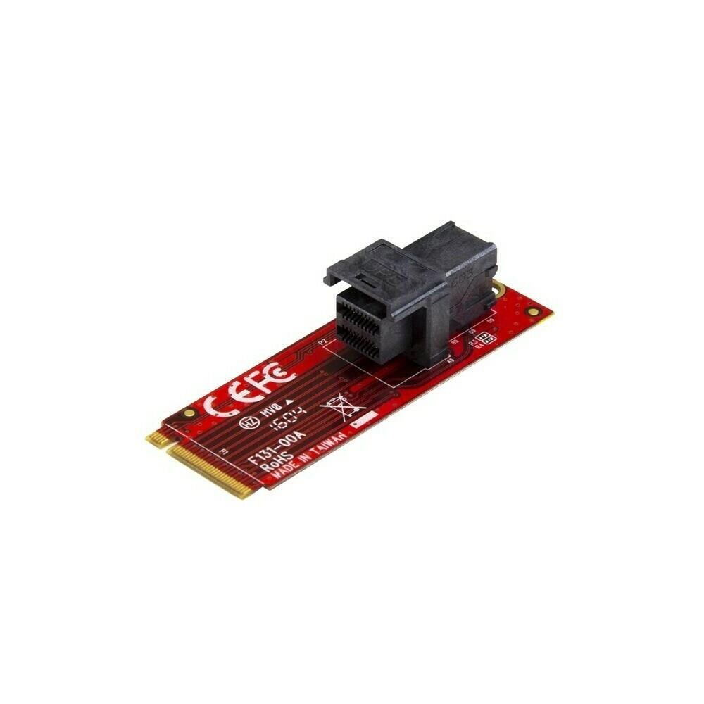 StarTech ISTR68531 Startech M2E4SFF8643 U.2 to M.2 Adapter- for 1 x U.2 PCIe NVMe SSD