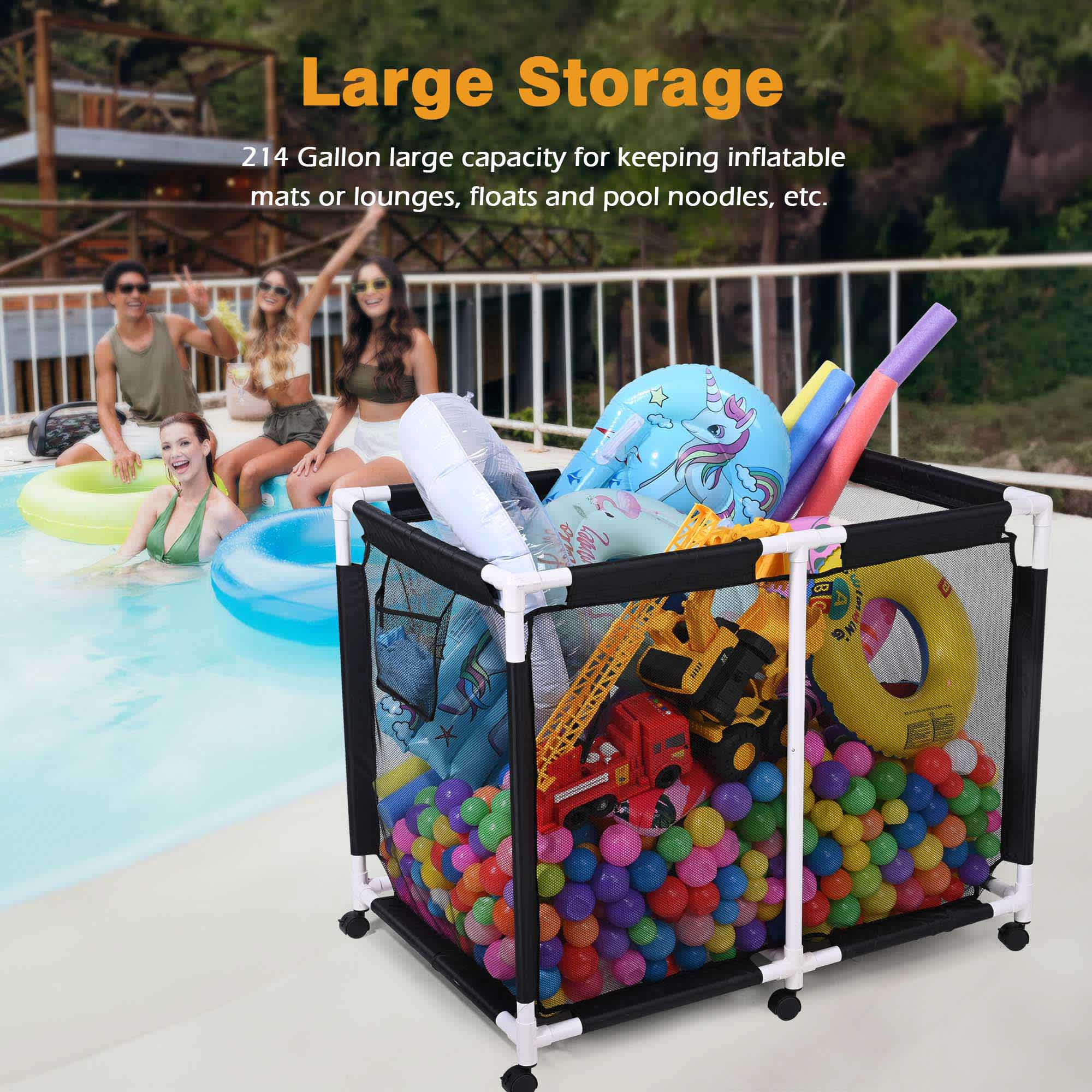 Yescom 06PSB6-214GL-0607-LO Pool-Organization-Storage - View #5