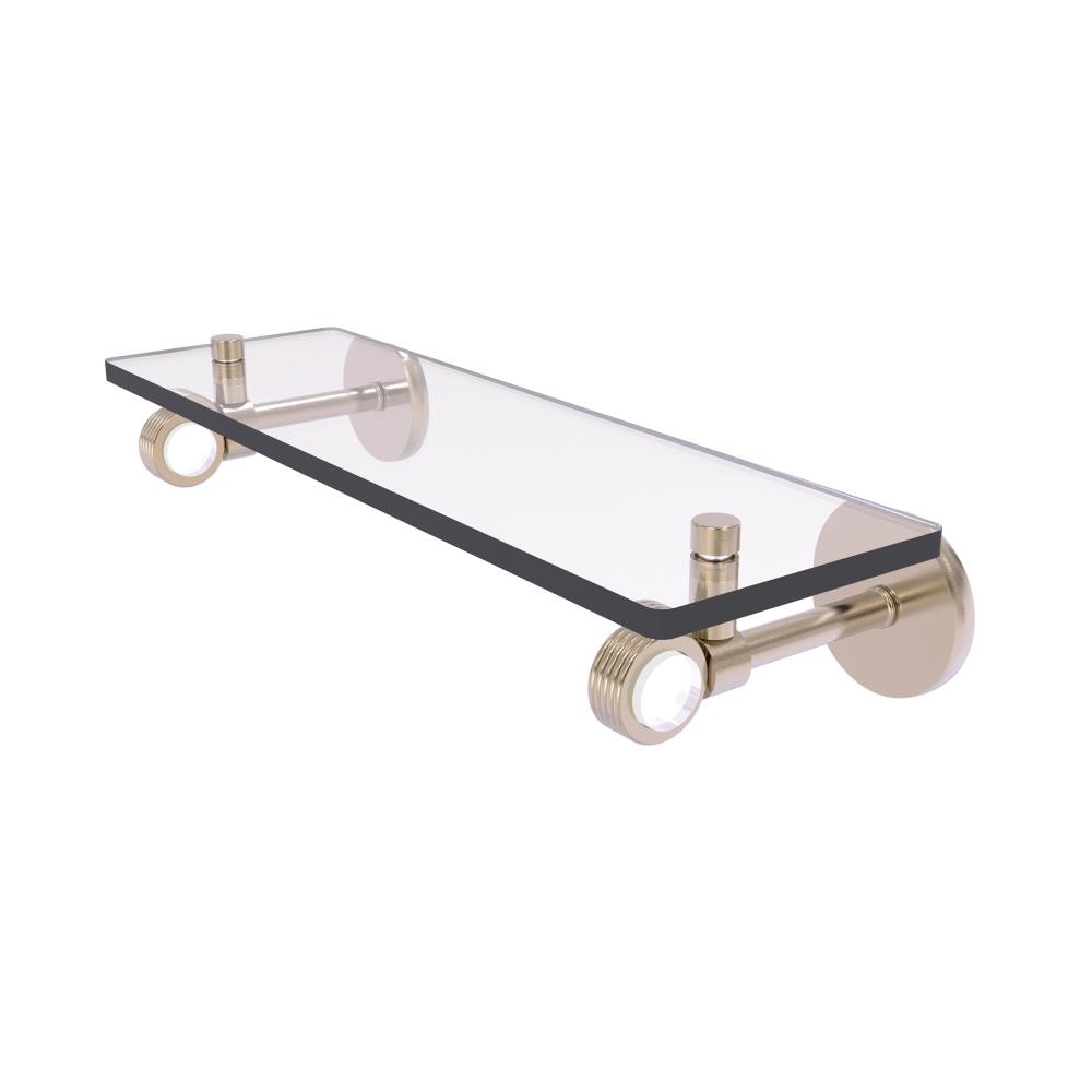 Allied Brass CV-1G-16-PEW Clearview Antique Pewter Wall mount Bathroom Shelf ( 16-in x 3.3-in x 5-in )