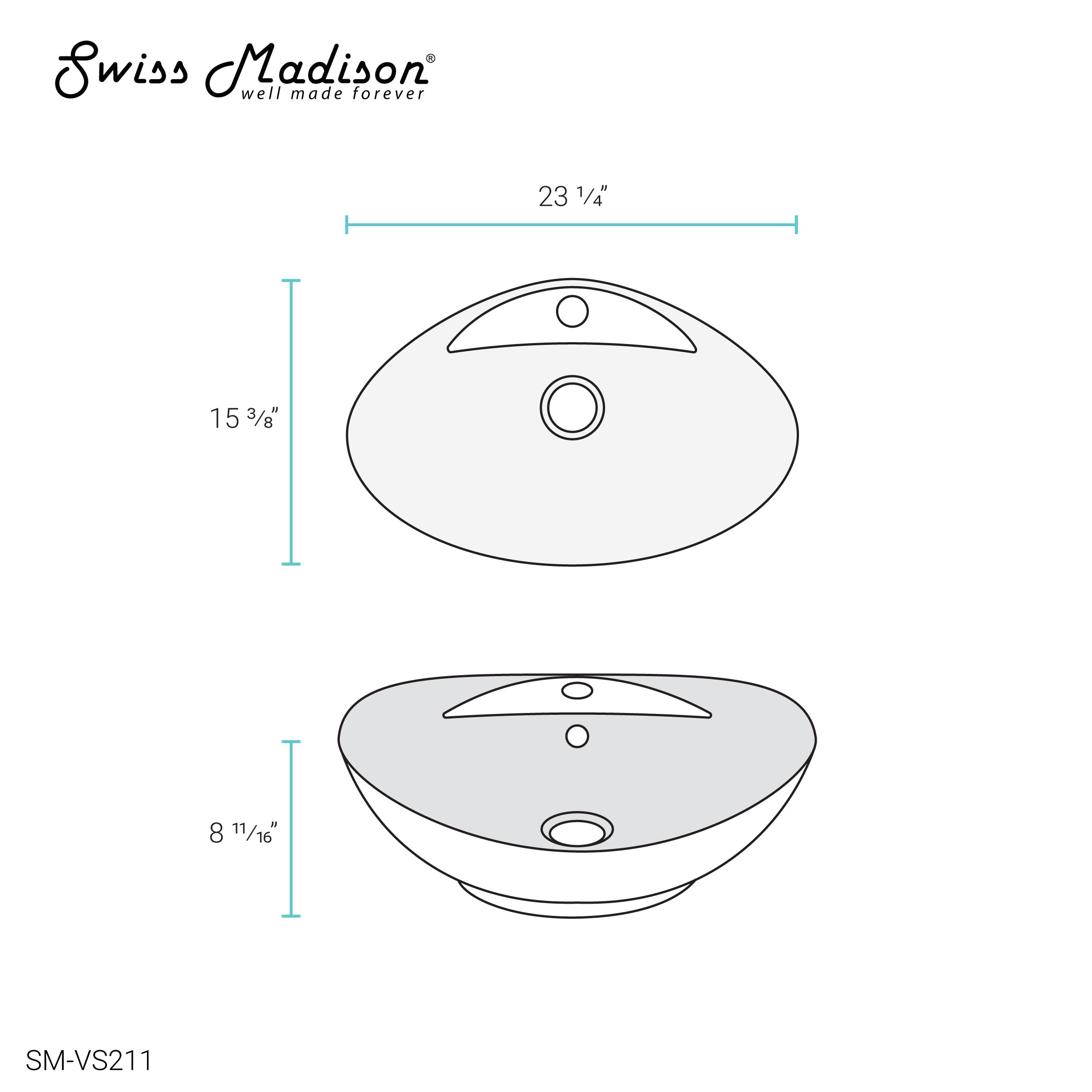 Swiss Madison SM-VS211 Bath-Sink - View #16
