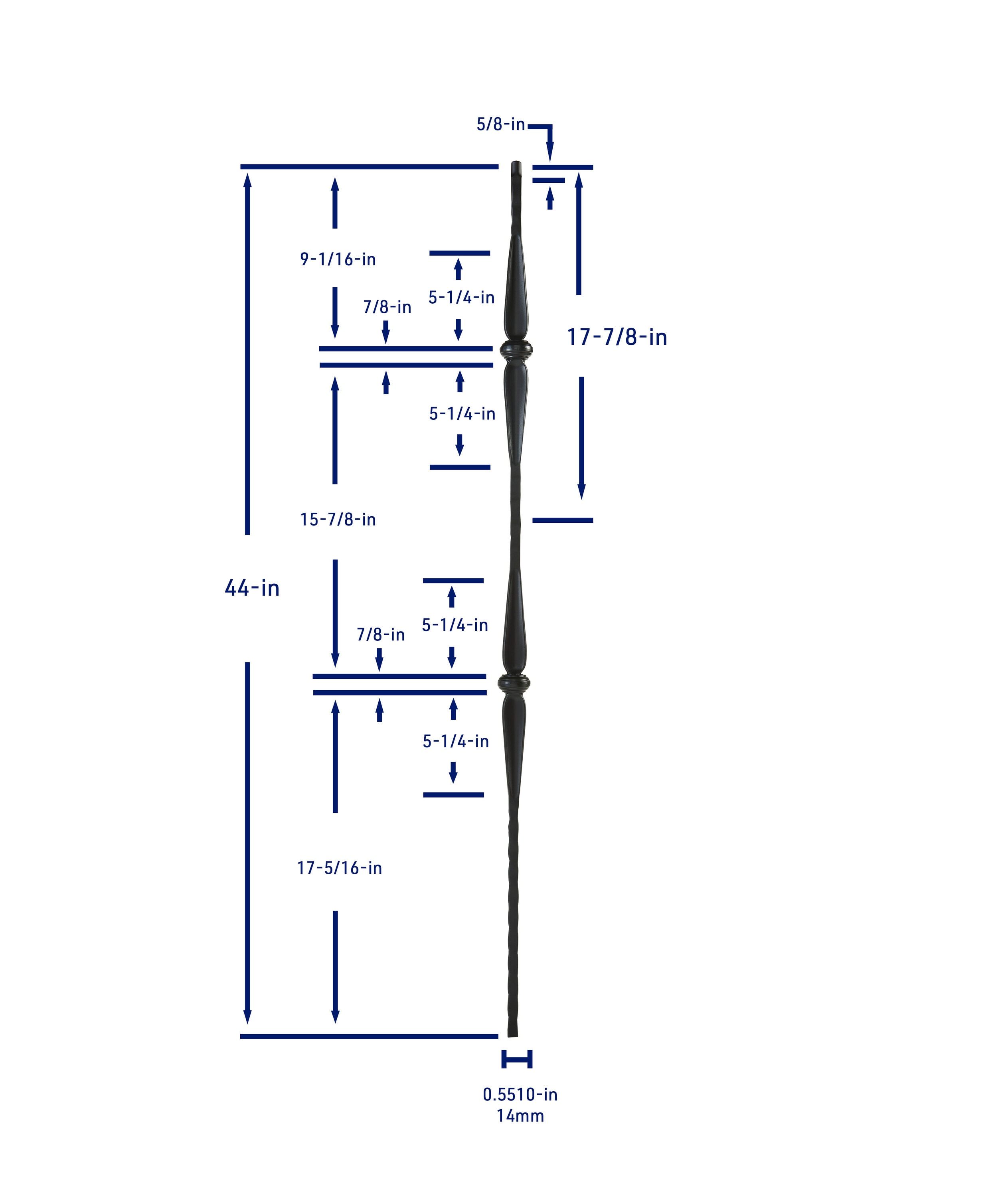 Crown Heritage 4583502FB44 Interior-Stairpart-Balusters - View #4