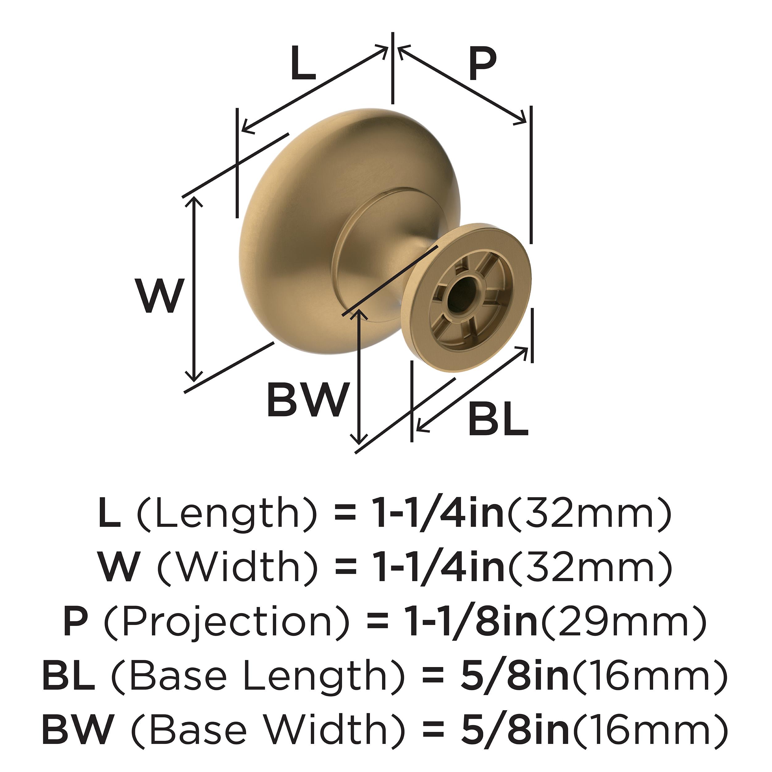 Amerock BP53005CZ Cabinet-Knobs - View #4