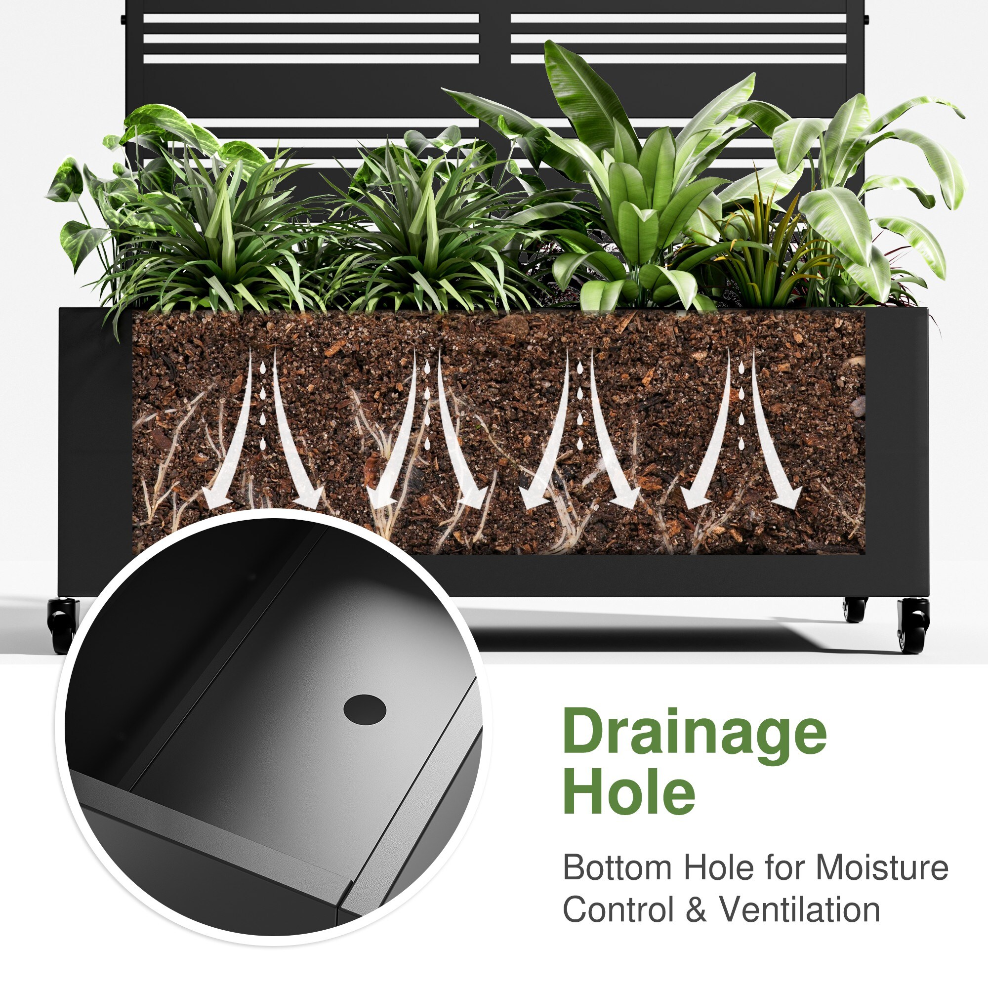 Misty Moon LW0409-RPB-ZZX013 Raised-Planter-Boxes - View #5
