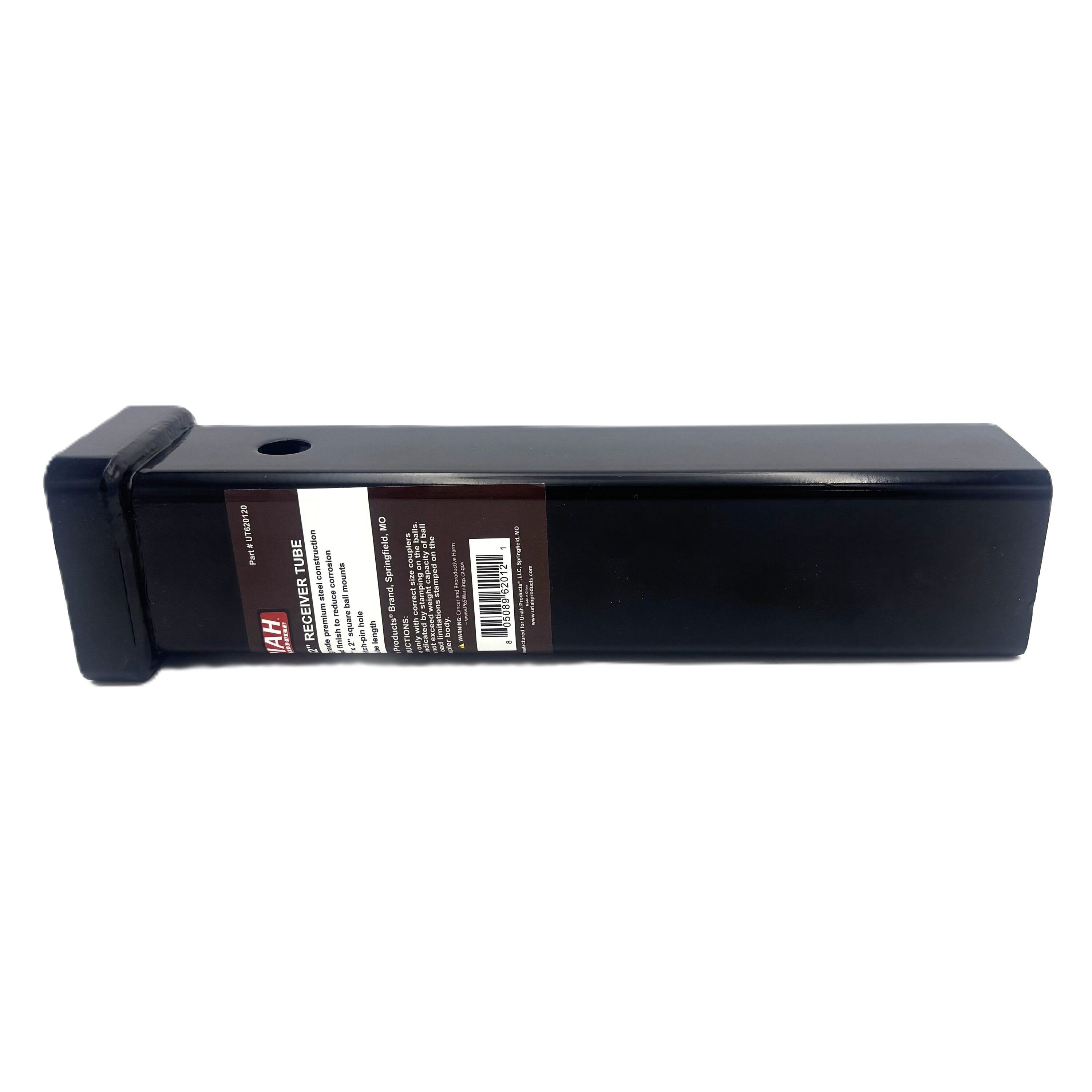 Uriah Products 2 in. Square Receiver Extension Tube, 12 in. Length