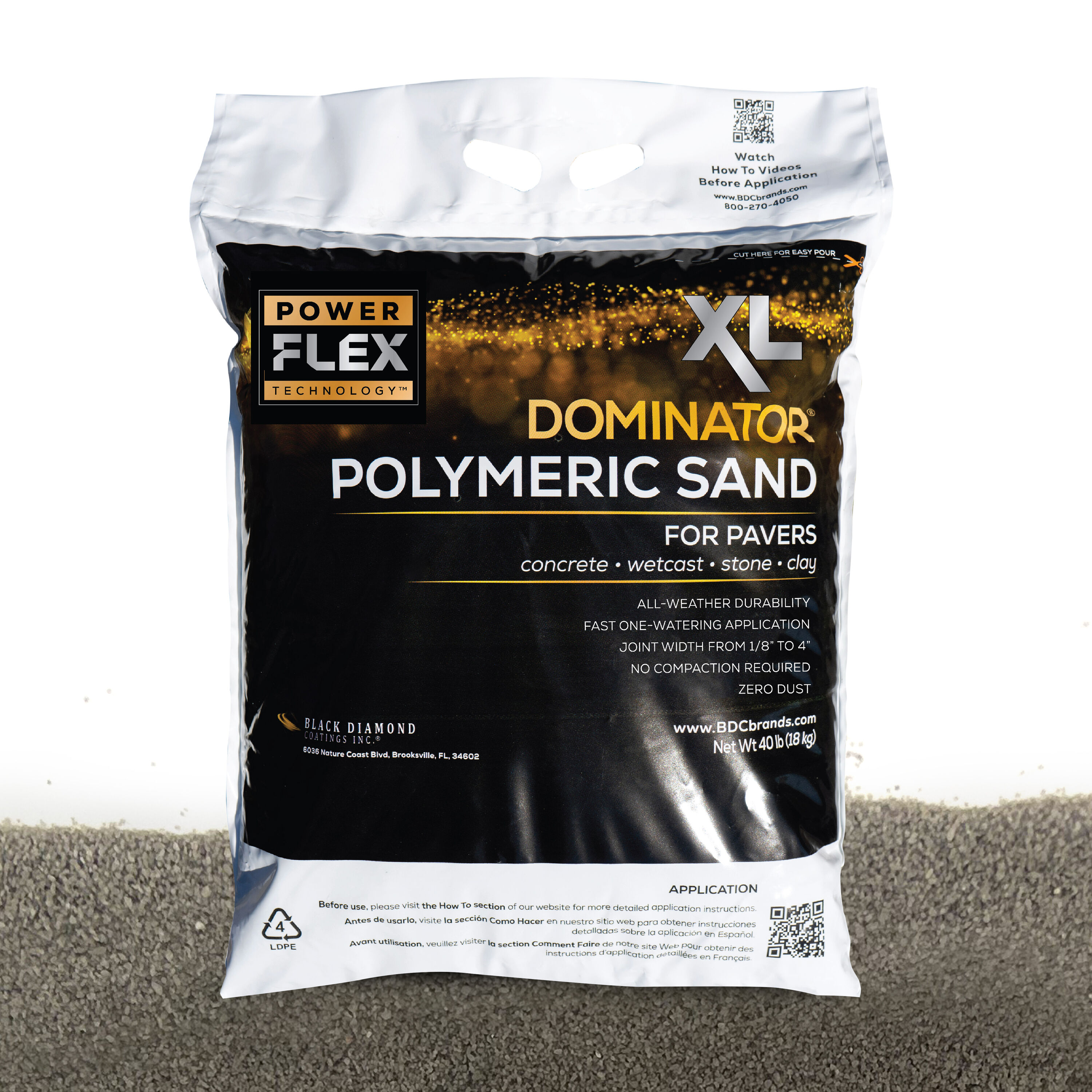 DOMINATOR 40-lb Gray Beige Paver Polymeric Sand DPSXL40GB at Lowes.com