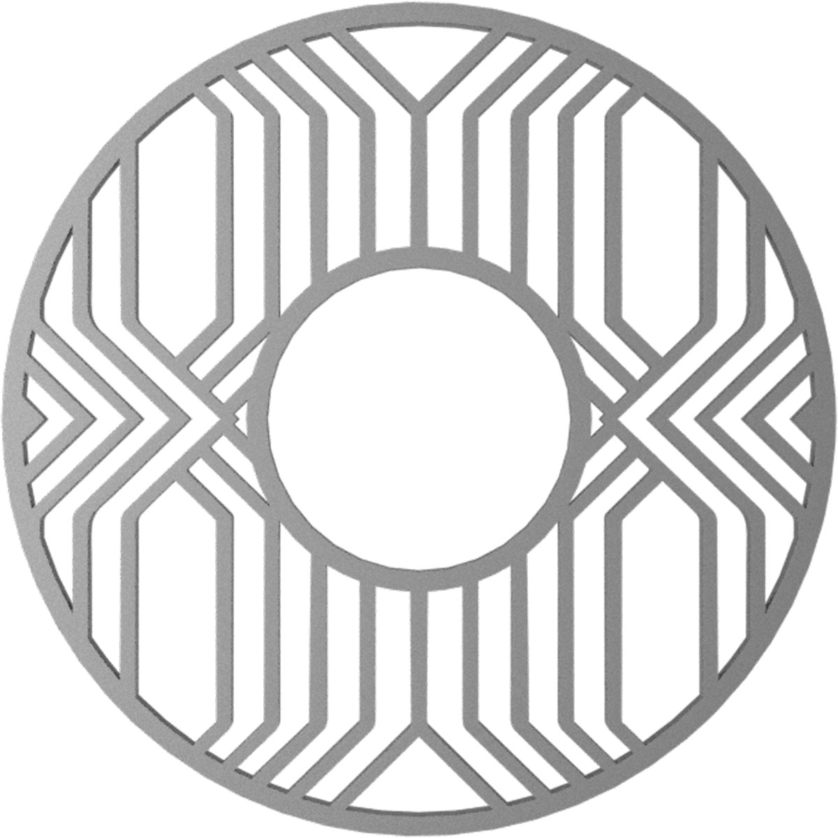 Ekena Millwork CMPP16EPAPW Ceiling-Medallions - View #4