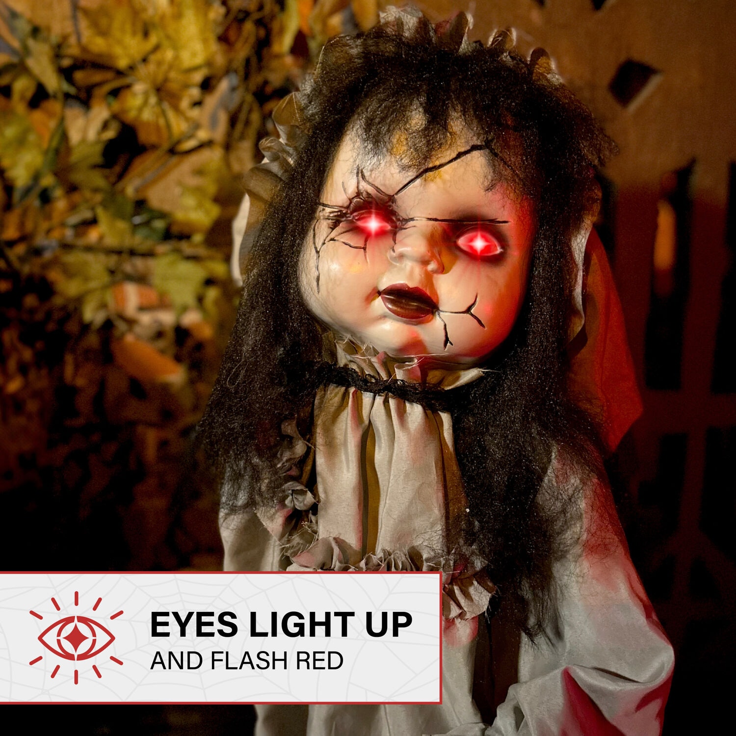 Haunted Hill Farm HHGIRL-11FLSA Halloween-Animatronics - View #6