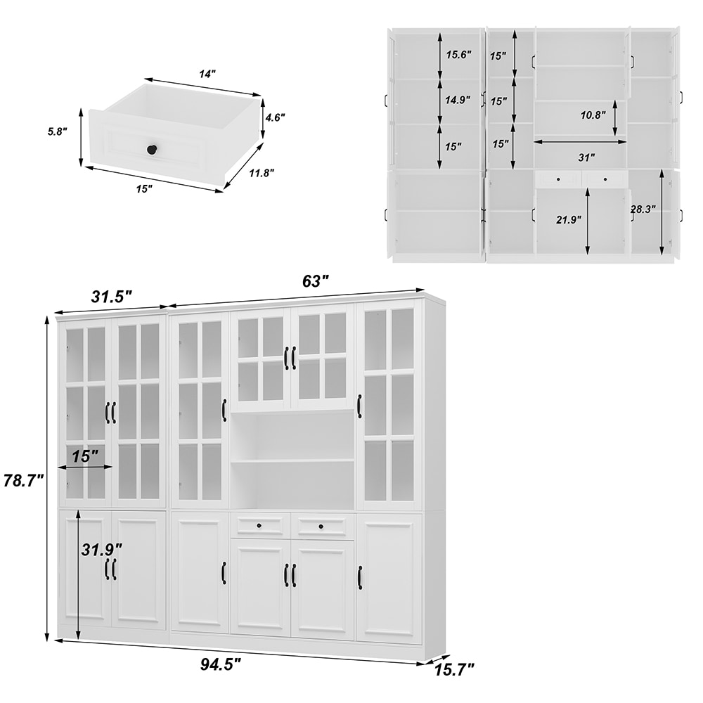 Homsee V-KF020319+321 bookcases - View #15
