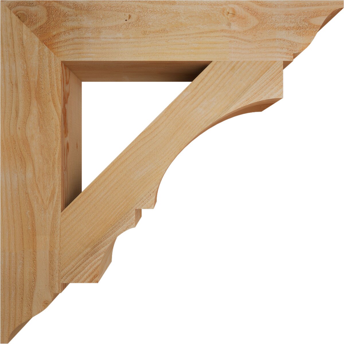 Ekena Millwork BKT06X34X34BOA01RDF Exterior-Brackets-Braces - View #3
