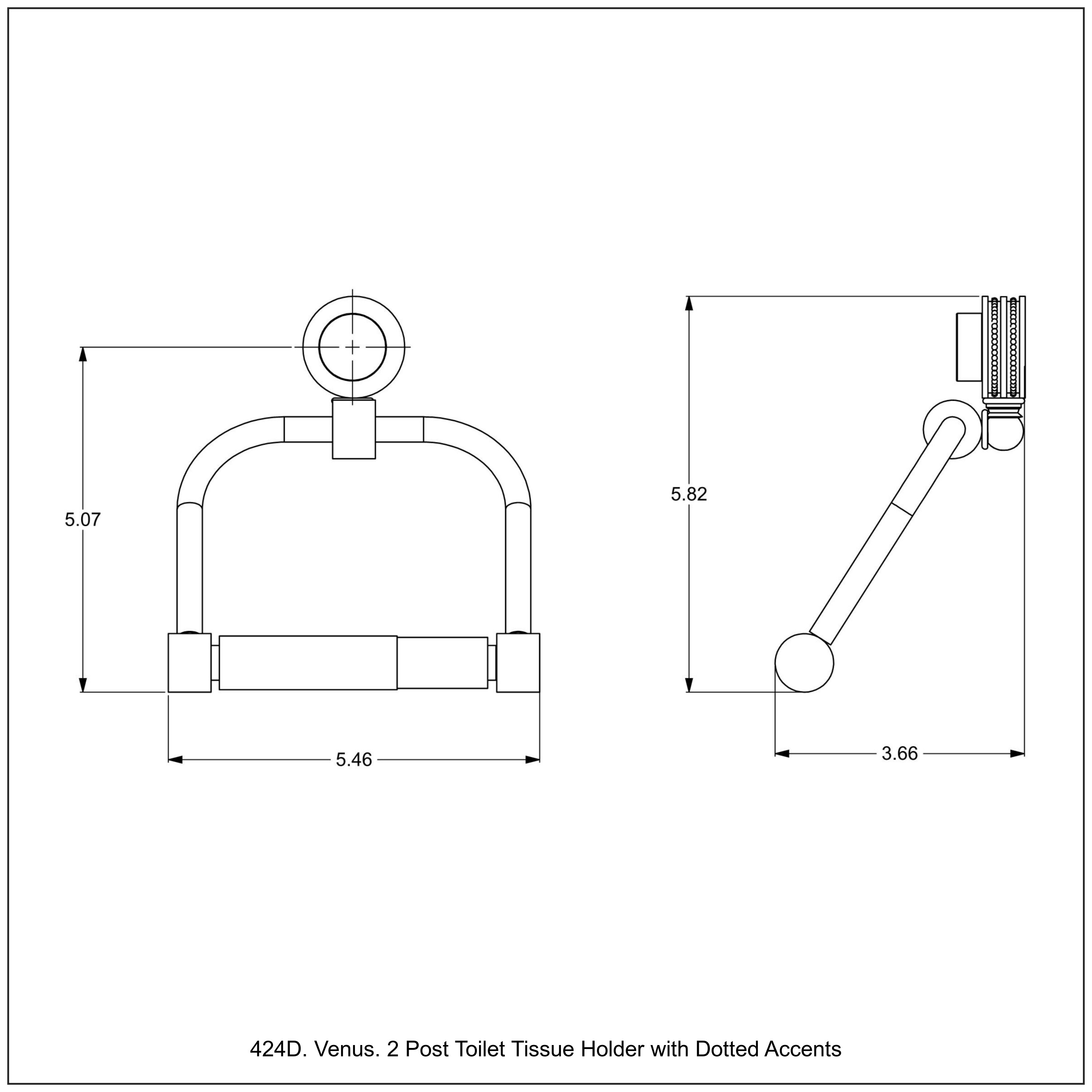 Allied Brass 424D-BBR d060360 - View #3