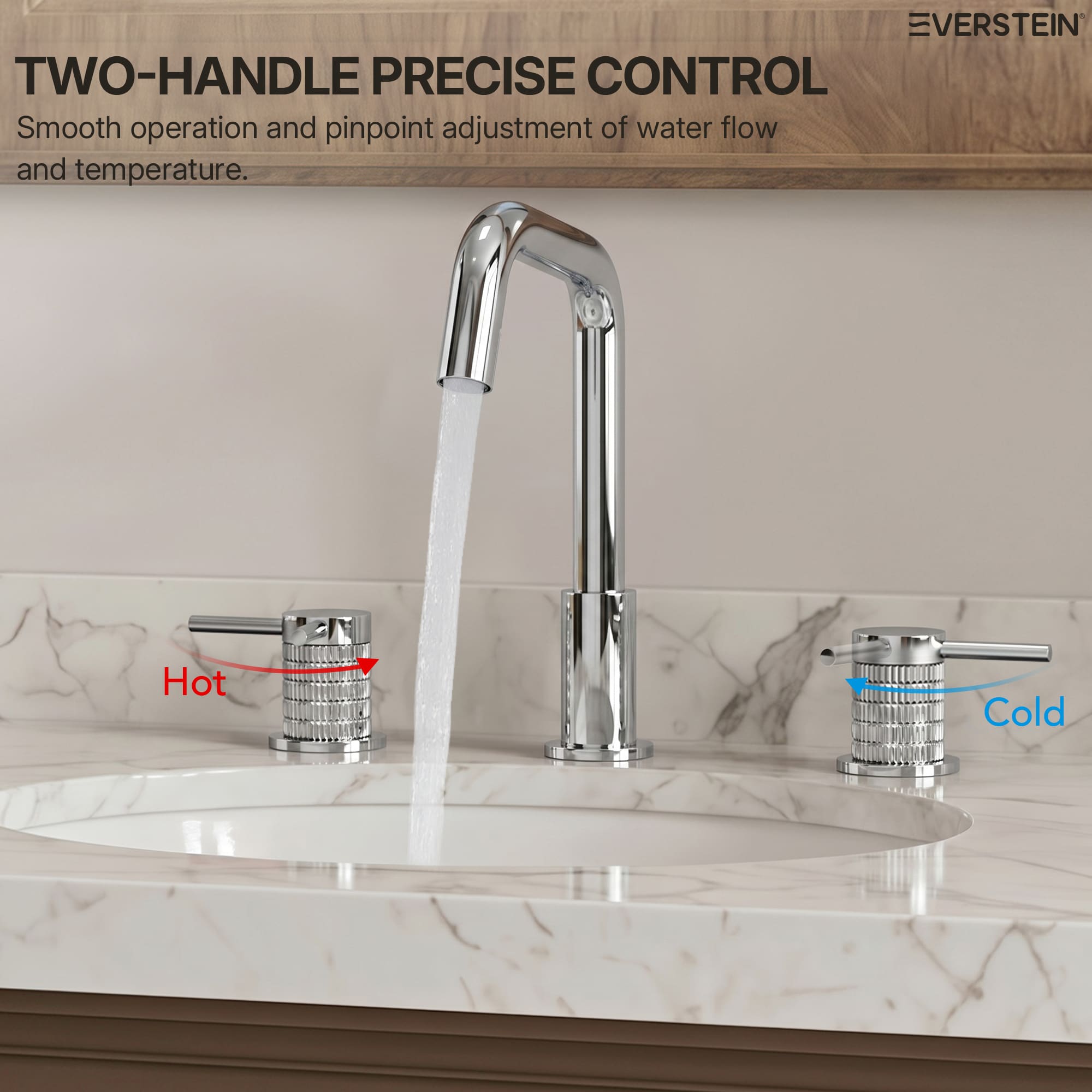 EVERSTEIN SFS-1322B-CH Lavatory-Faucets - View #6