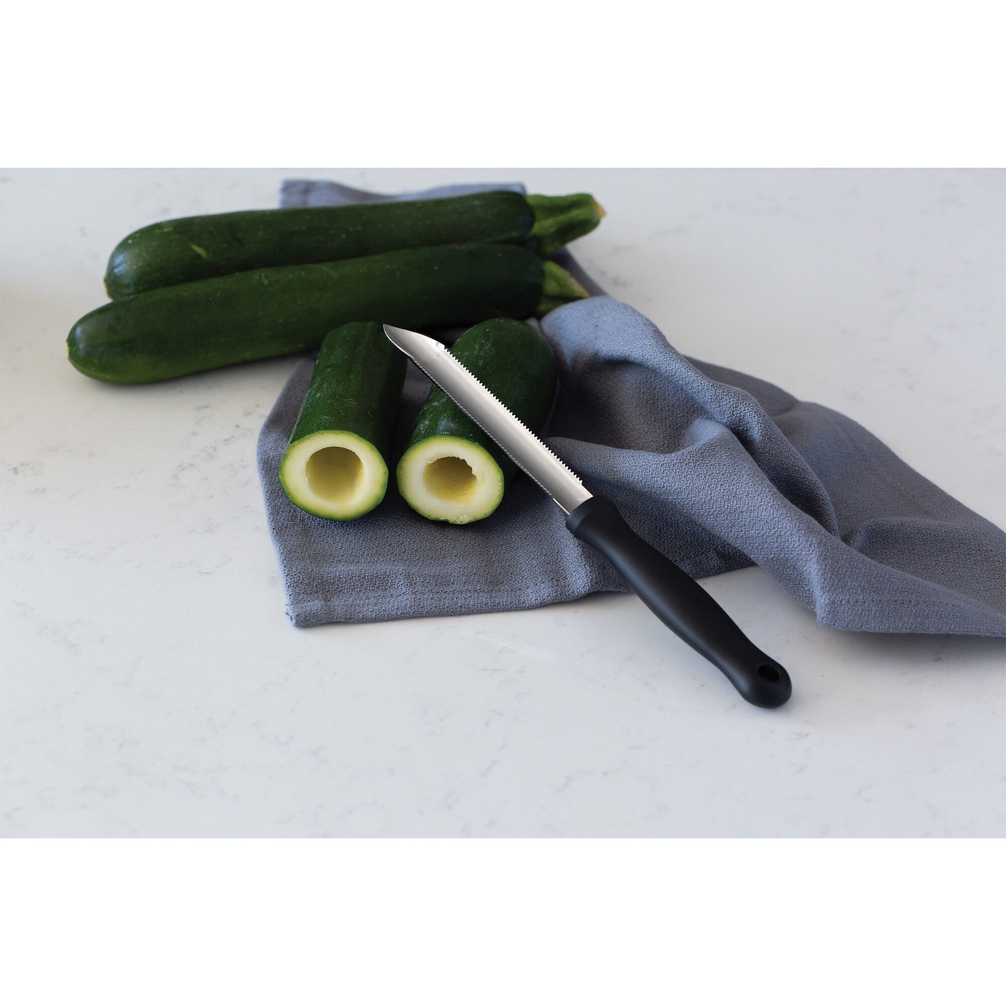 How To Core Zucchini Using The Manual and Electric Corers 