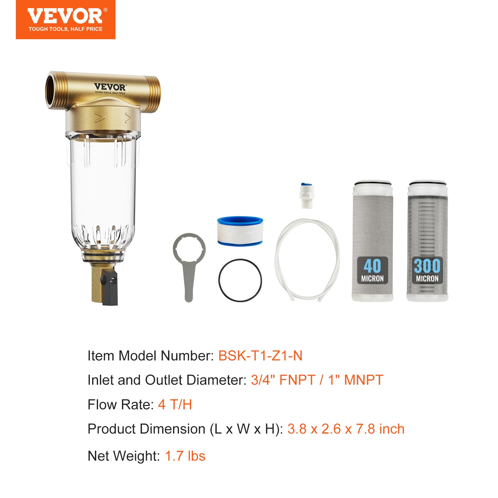 VEVOR SDCXQZSGLQZCI6BTAV0 Under-Sink-Filtration-Systems - View #7