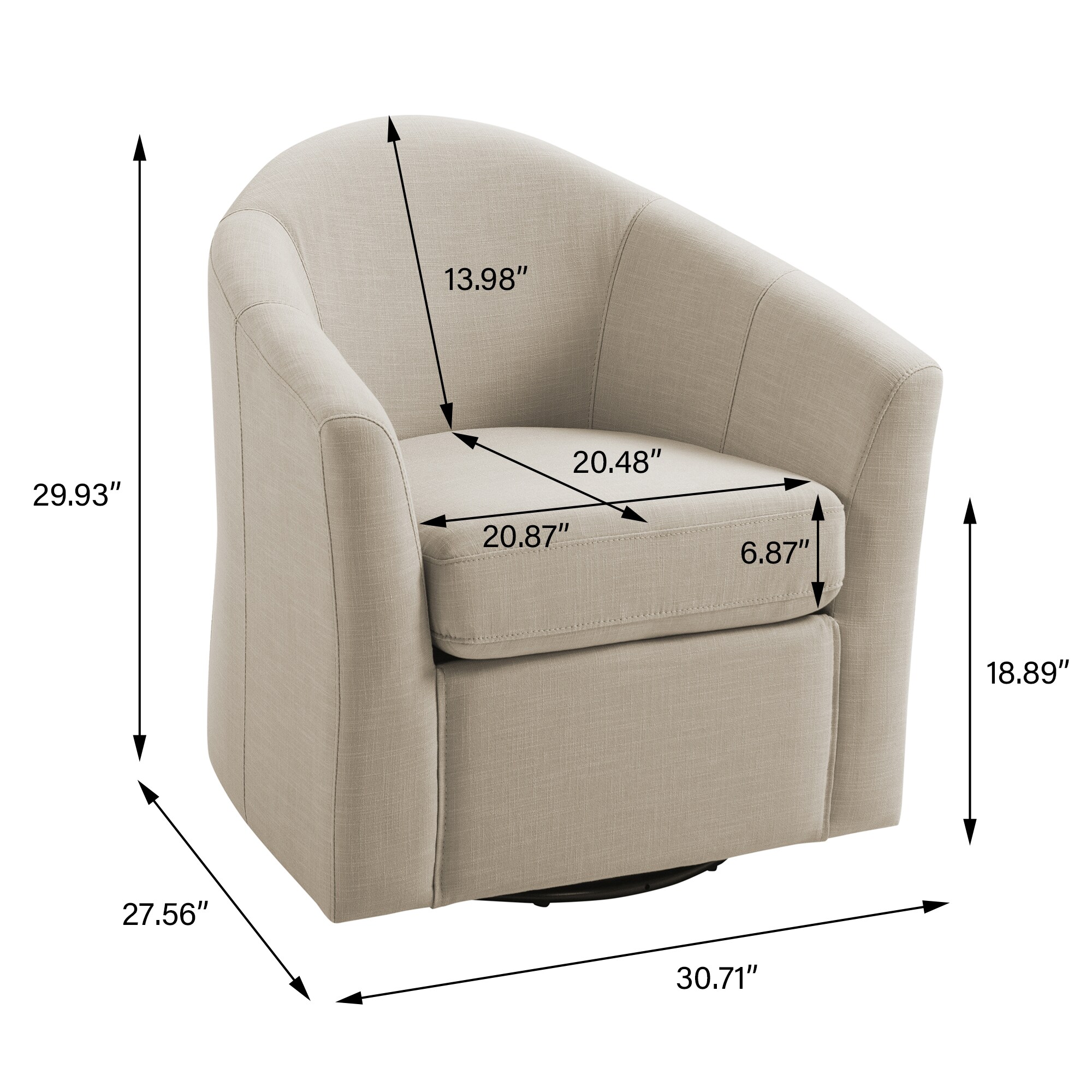 Dreamsidea LS-CH0023-BROWN chairs - View #6