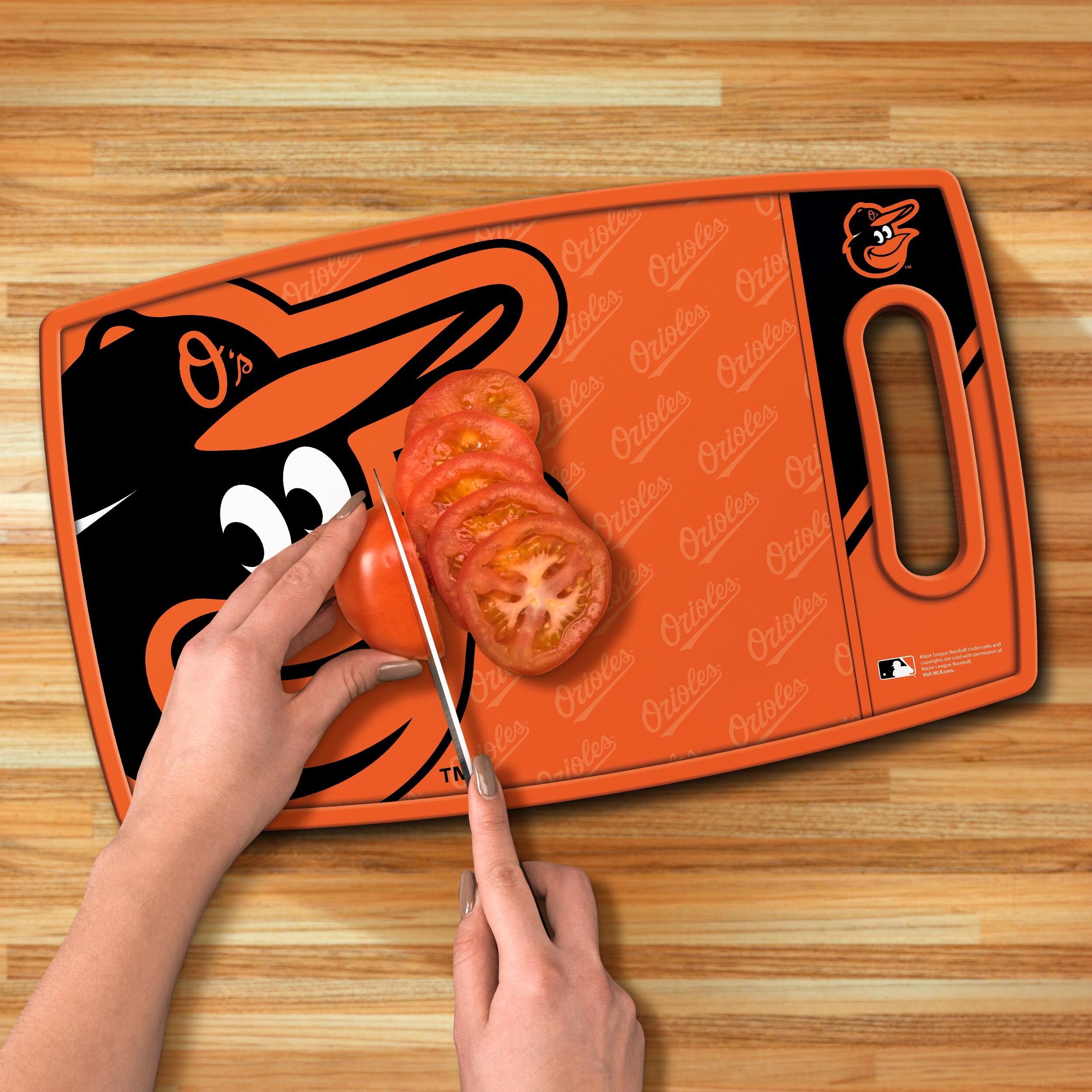 Baltimore Orioles Team Jersey Cutting Board