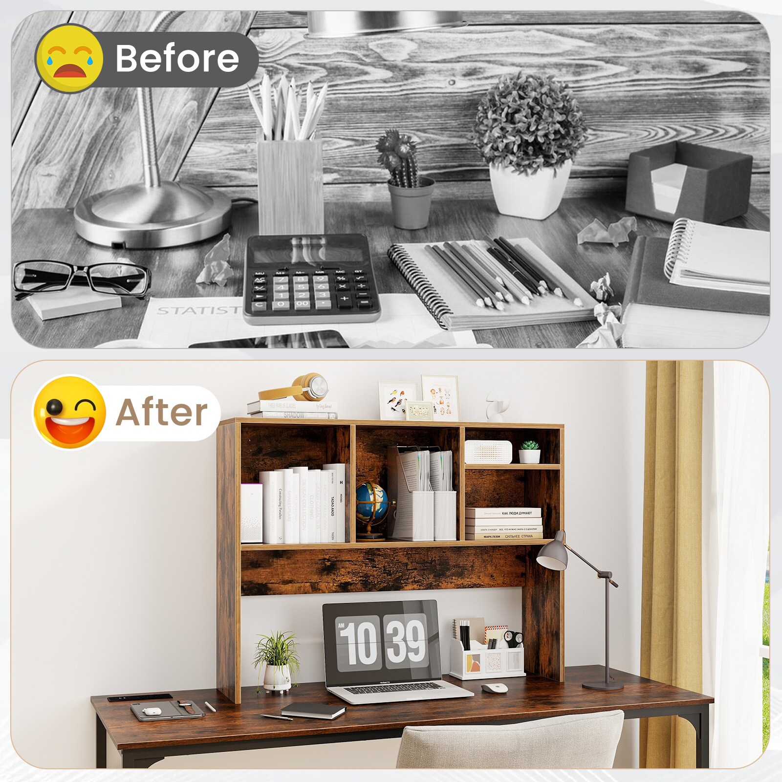 Slickblue D-CO-FC75601BC bookcases - View #6