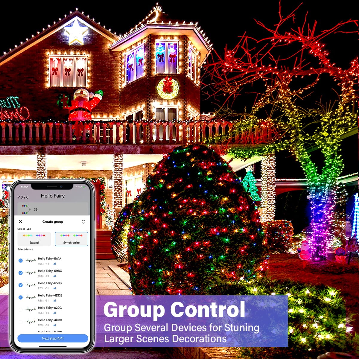 Avatar Controls ASL09-66 Christmas-String-Lights - View #8