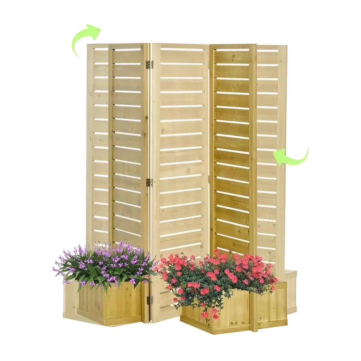 Slickblue D-FR-4343OHPW Raised-Planter-Boxes - View #5