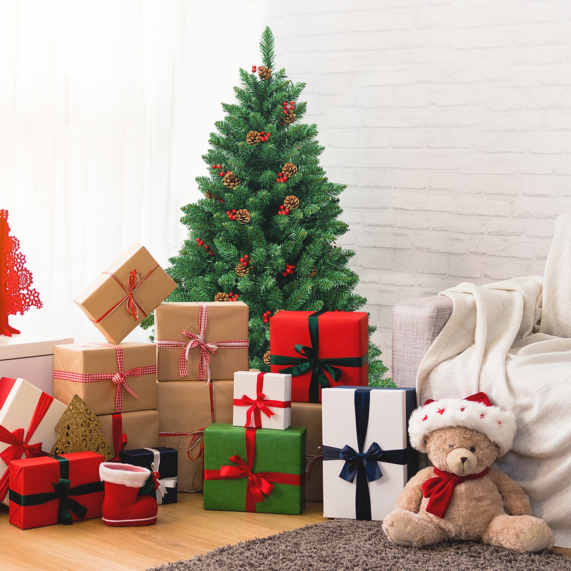 Costway CM22850US Artificial-Christmas-Trees - View #11