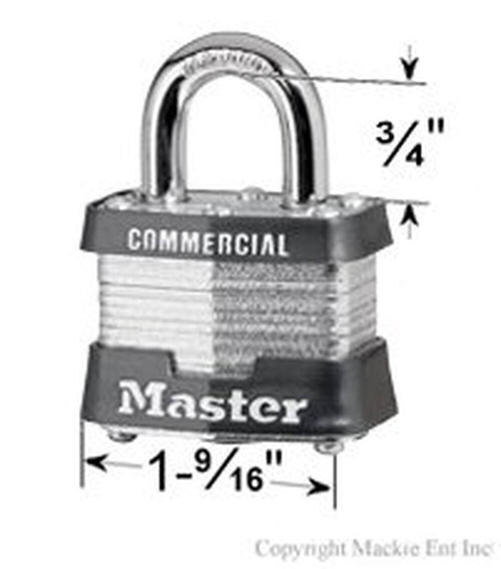 Master Lock DIB-W-221799QTY-354E Padlocks-Locks-Cables - View #2