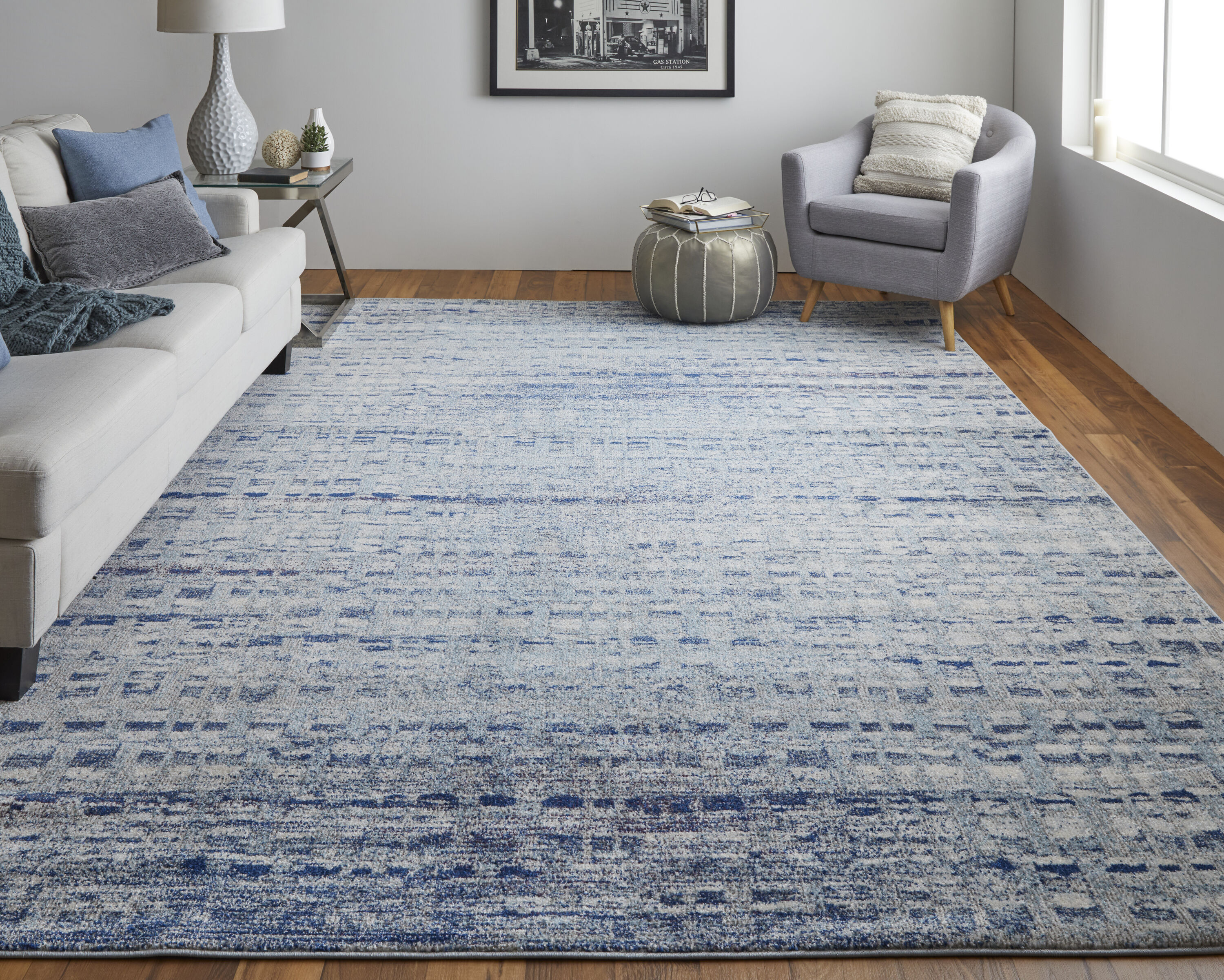 Room Envy EDGR39ILBLU000E76 rugs - View #2