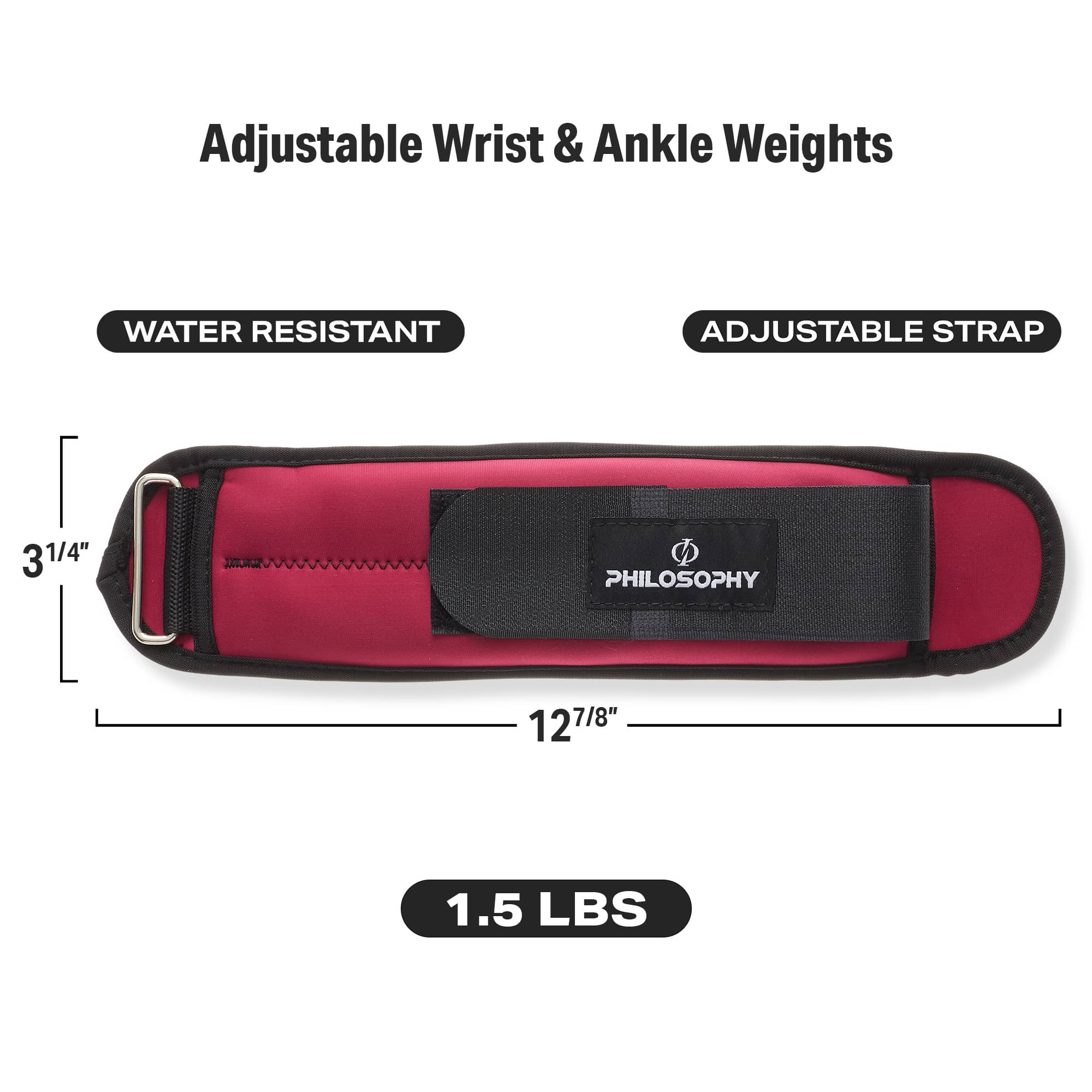 Philosophy Gym FIT-AW316-03B Weight-Training-Accessories - View #2