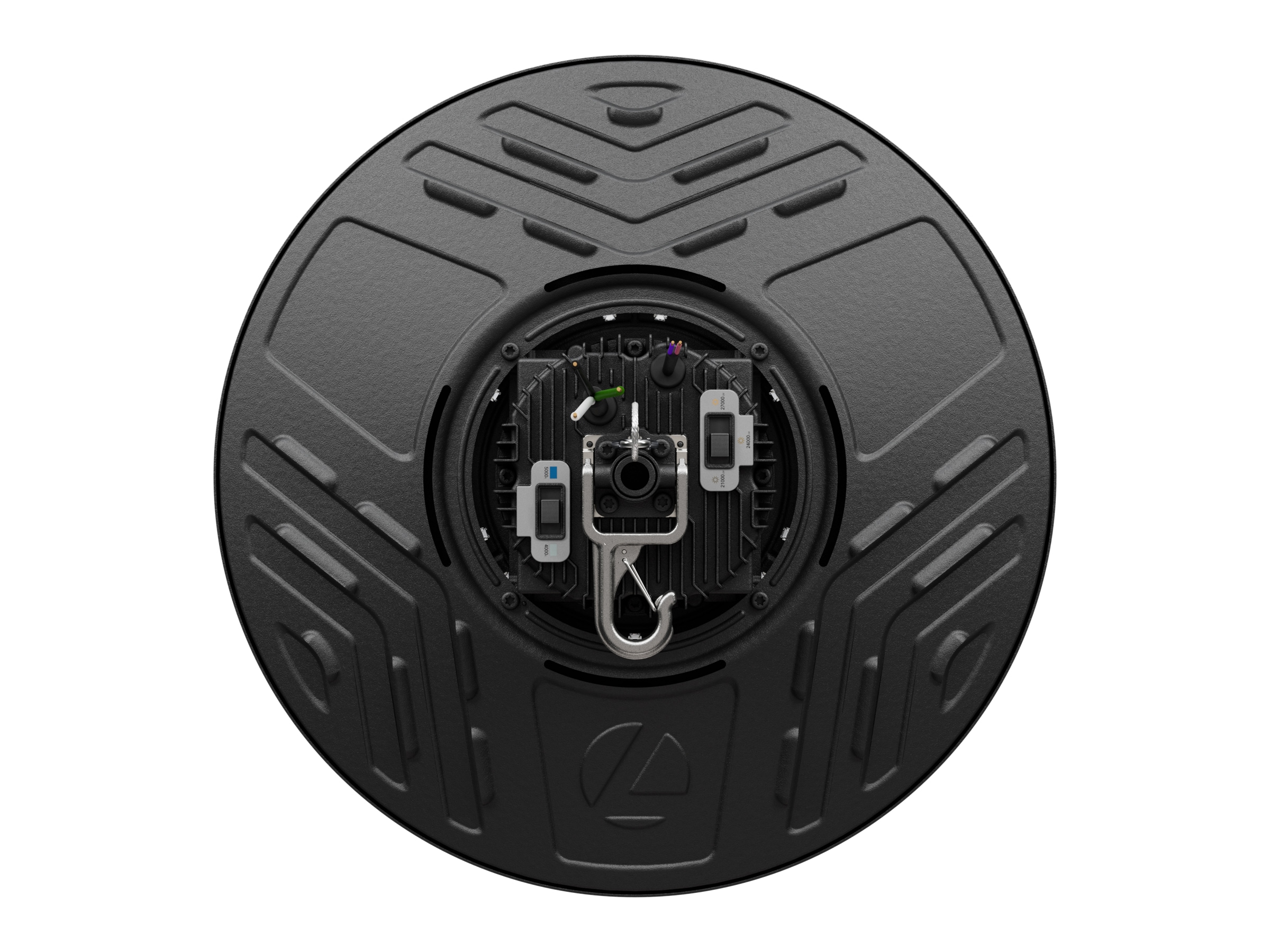 Matte Black Aluminum LED Round High Bay Light