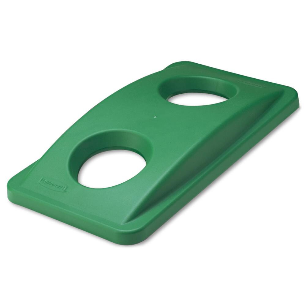 Rubbermaid Commercial Products RCP269288GN Green Plastic Kitchen Trash Can Lid