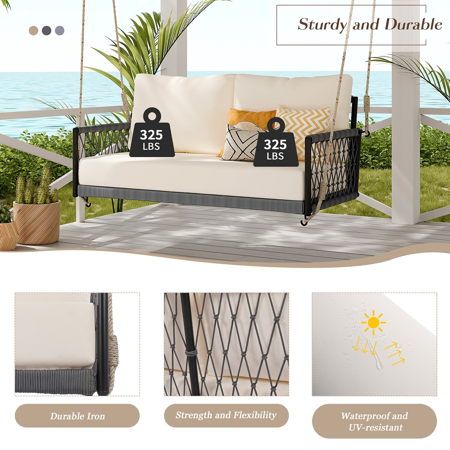 Bybafun YA3300120 Swing-Gliders - View #4