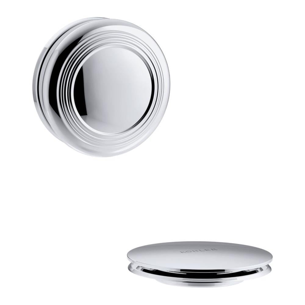 KOHLER T37396-CP Traditional 3.3125-in Polished Chrome Round Drain Cover Set