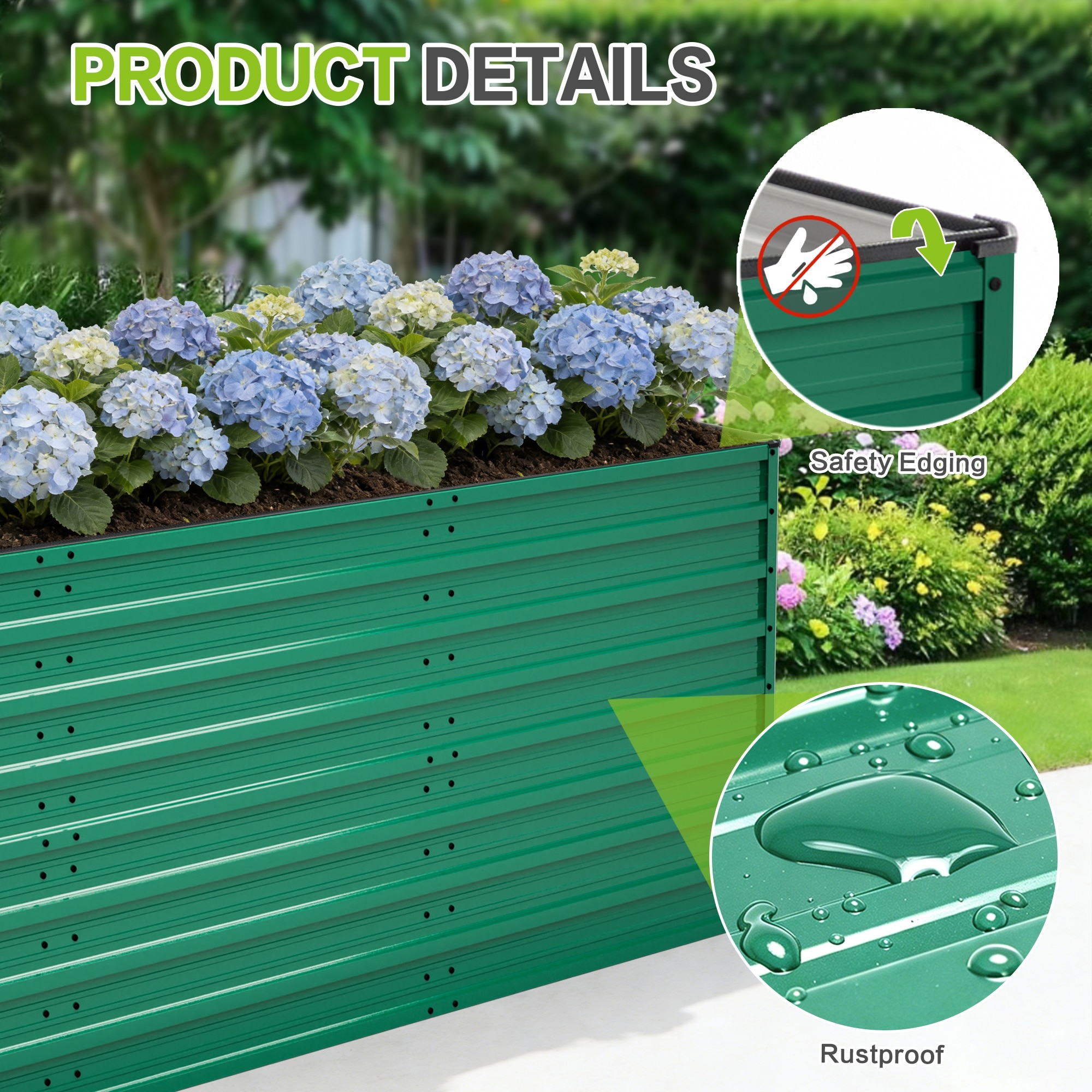 HyperDrop Cart X-XHJT7CPAZUQ1 Raised-Garden-Beds - View #3