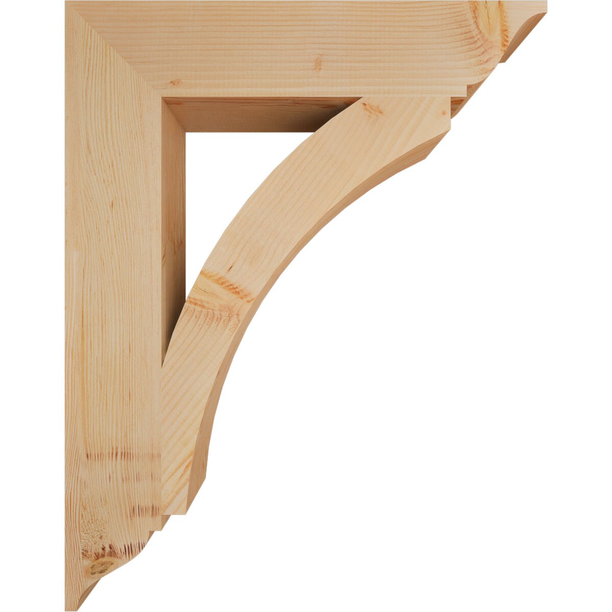 Ekena Millwork BKT06X30X38THR01SDF Exterior-Brackets-Braces - View #3