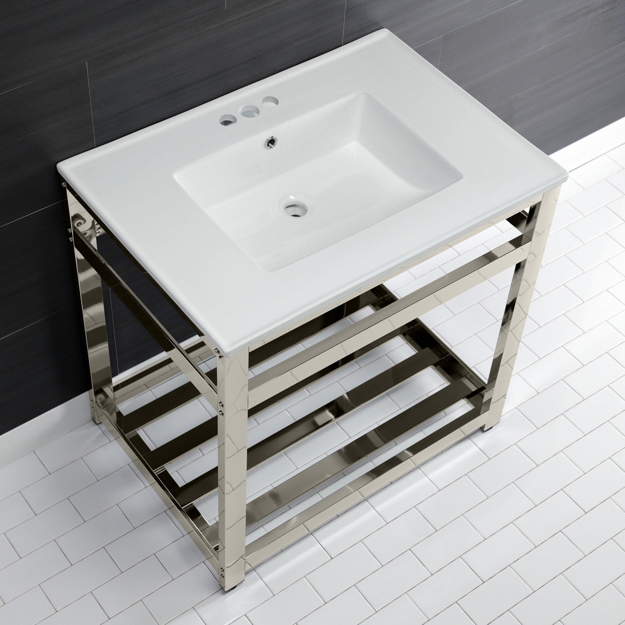 Kingston Brass WLVWP3122W4A6 Bath-Sink - View #7