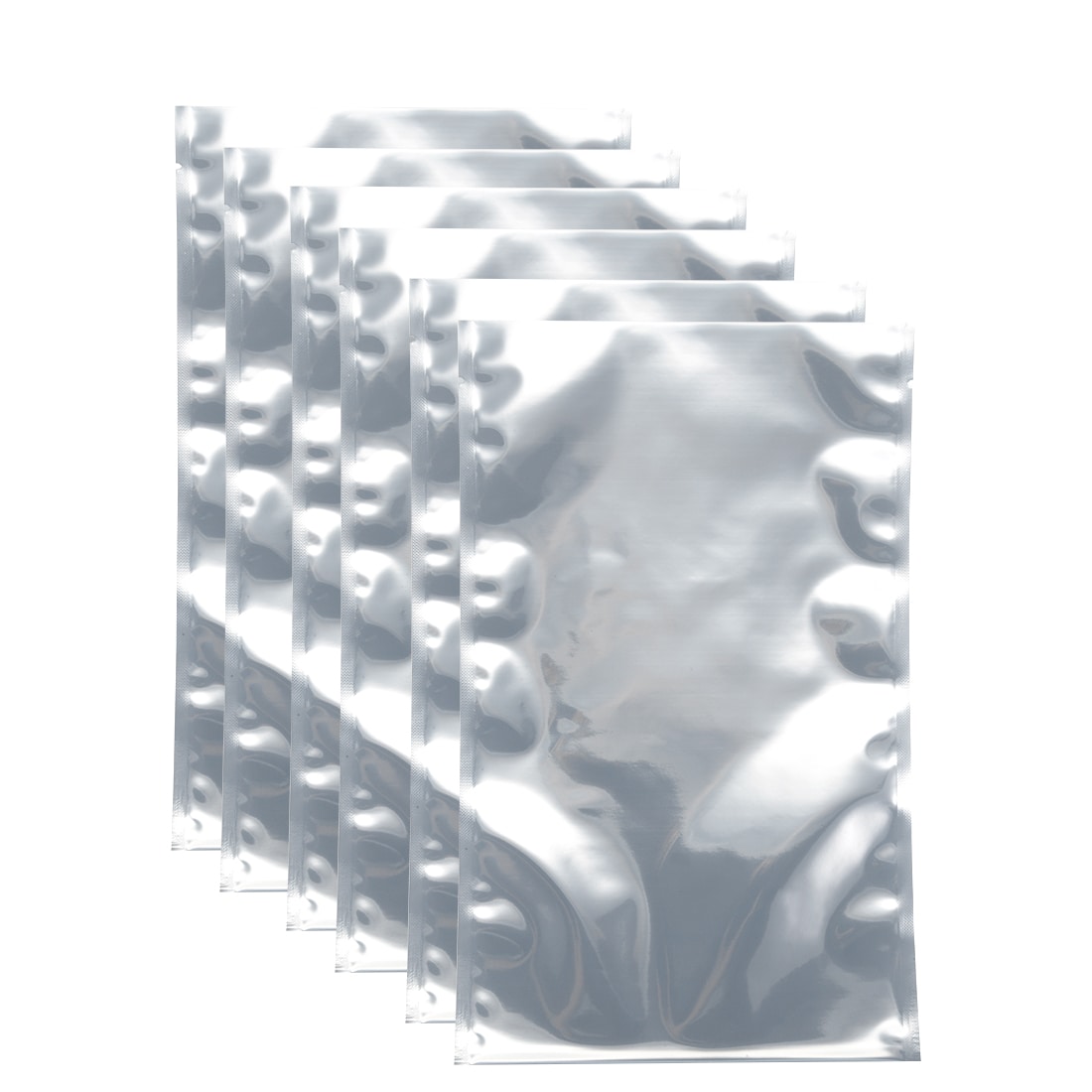 Unique Bargains Antistatic Shield Shielding Bag Flat Open Top Anti Static Bag for Electronic Devices 6x10 inch 160x260mm 50pcs #S26062400UX5983