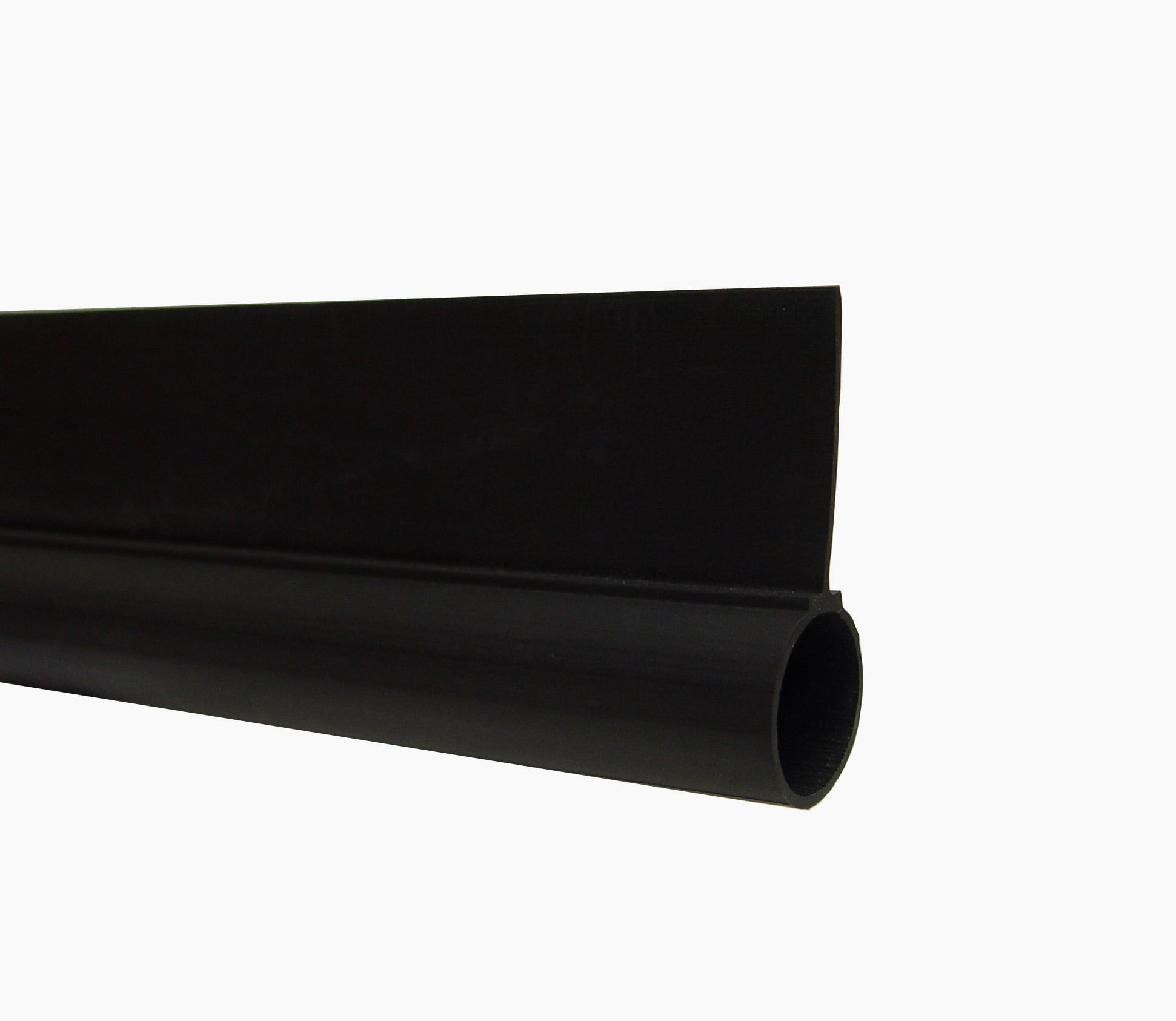 GaragePro 198959040 40-ft x 3-in x 1-in Black Vinyl Garage Weatherstrip