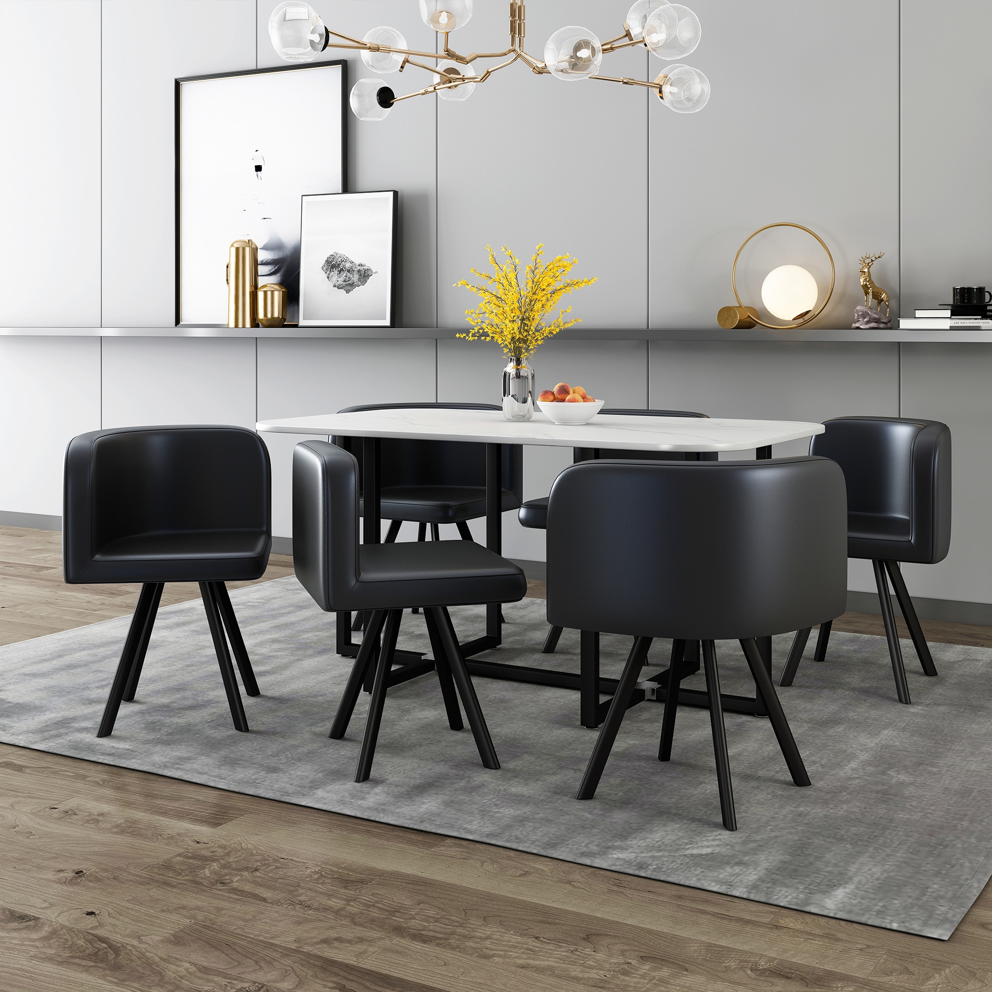 SINOFURN SYA010106GY Dining-Sets - View #4