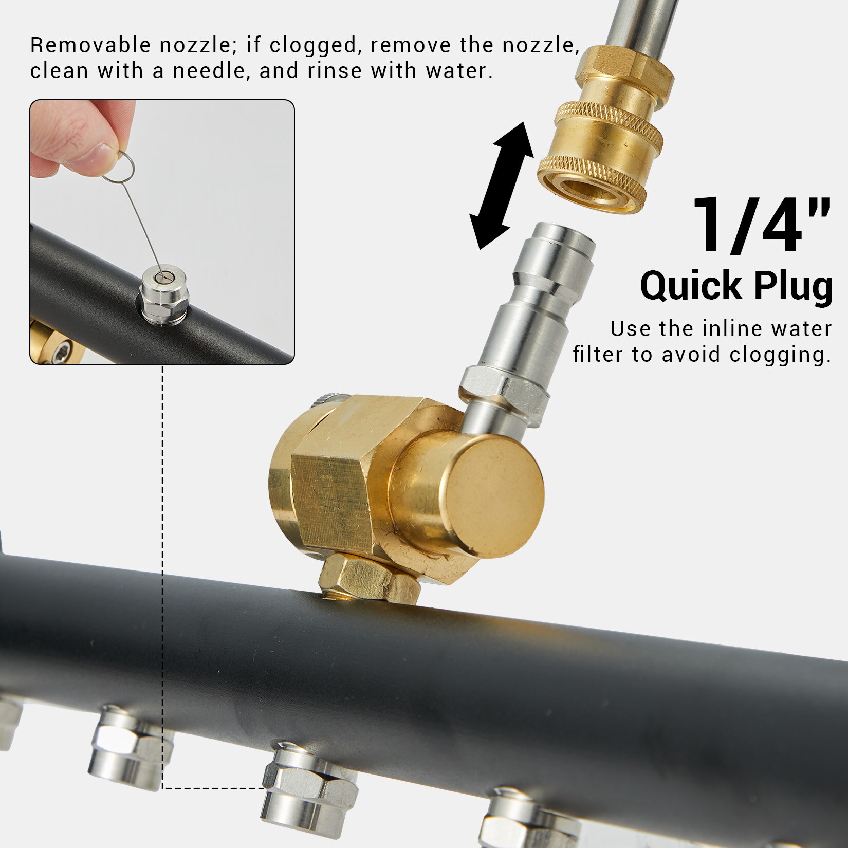 GarveeLife HU0FST Pw-Nozzles-And-Swivels - View #4