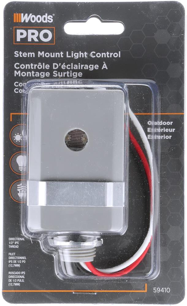 Woods 59410WD Outdoor-Motion-Light-Sensor-Adapters - View #2