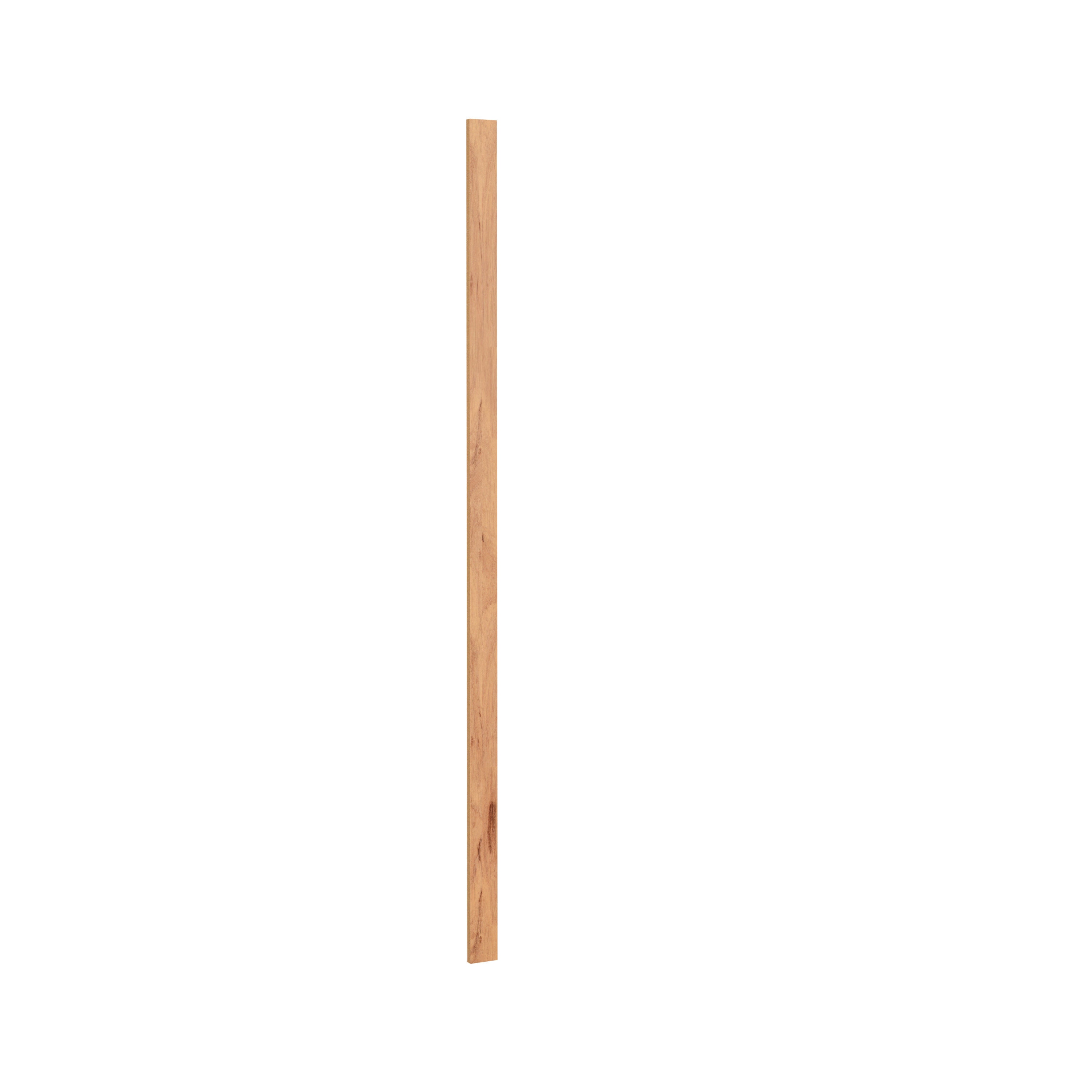 Project Source F391H Branson Cabinet Fill Strip 3-in W x 91-in H x 0.8-in D Hickory Stained