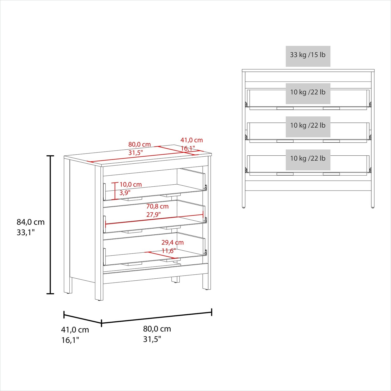 Naturefalls XJ2IJHIEQHGF dressers - View #2