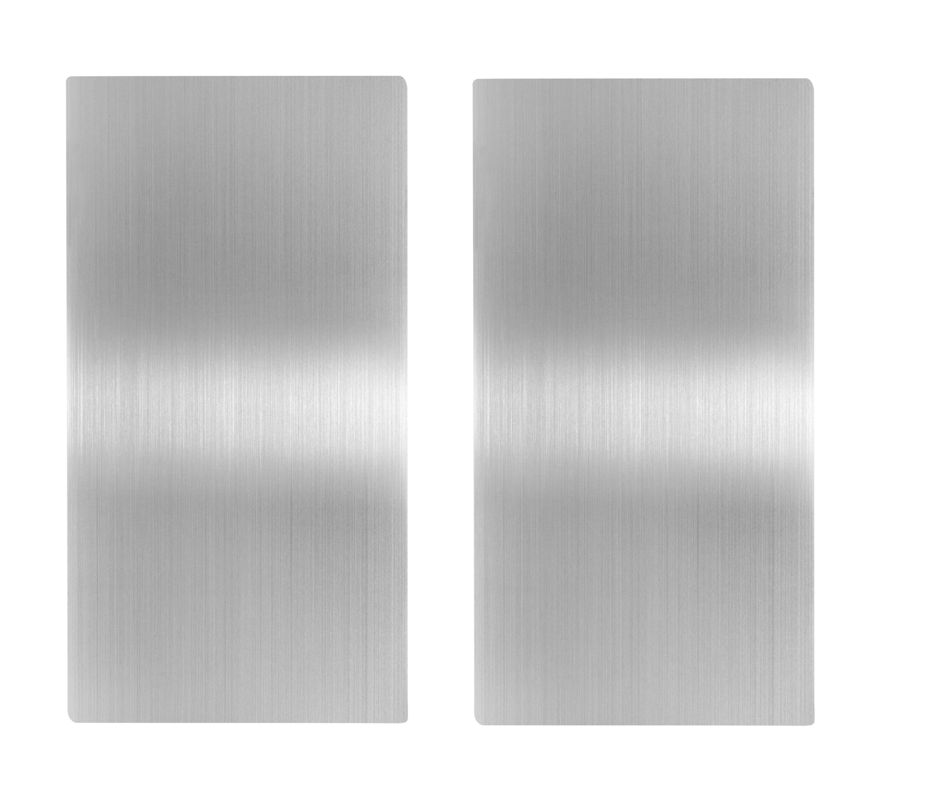 Alpine Industries Stainless Steel Backsplash Hand Dryer Wall Guard Sheet Protector (2-Pack)