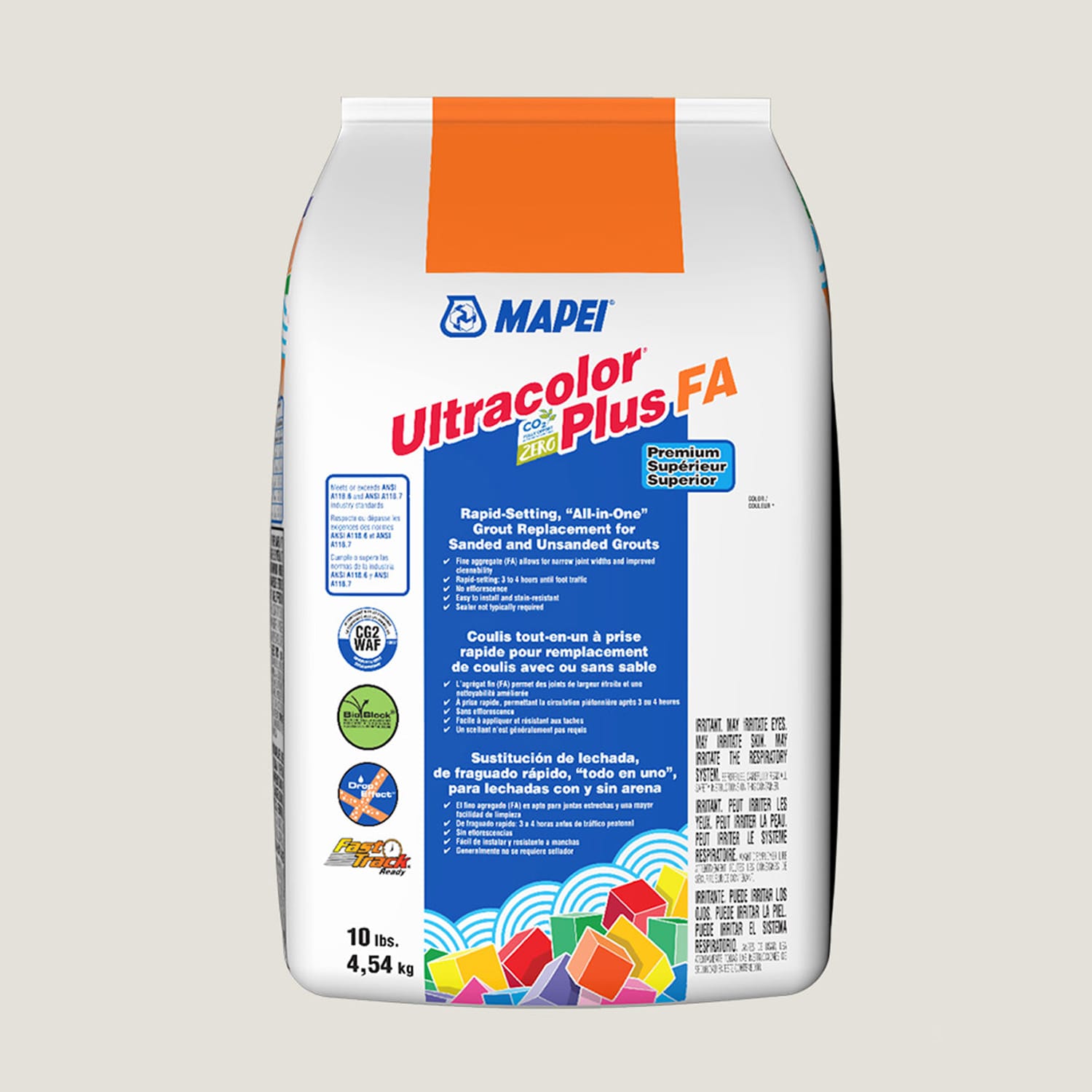 MAPEI 6BU522005 Ultracolor Plus FA Eggshell #5220 All-in-one Grout (10-lb)