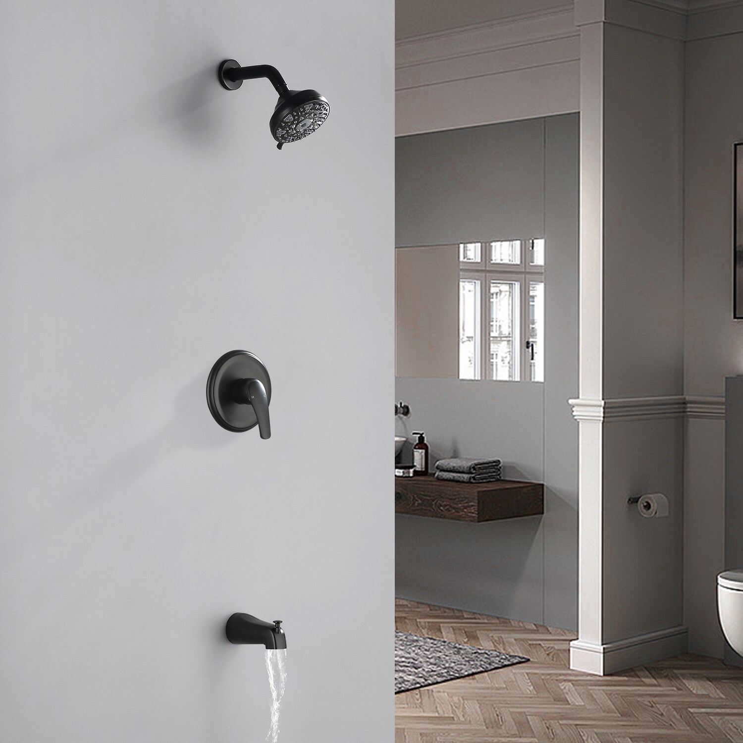 Dimakai DKBR8084A008604 Showerhead-Bar-Panels - View #4