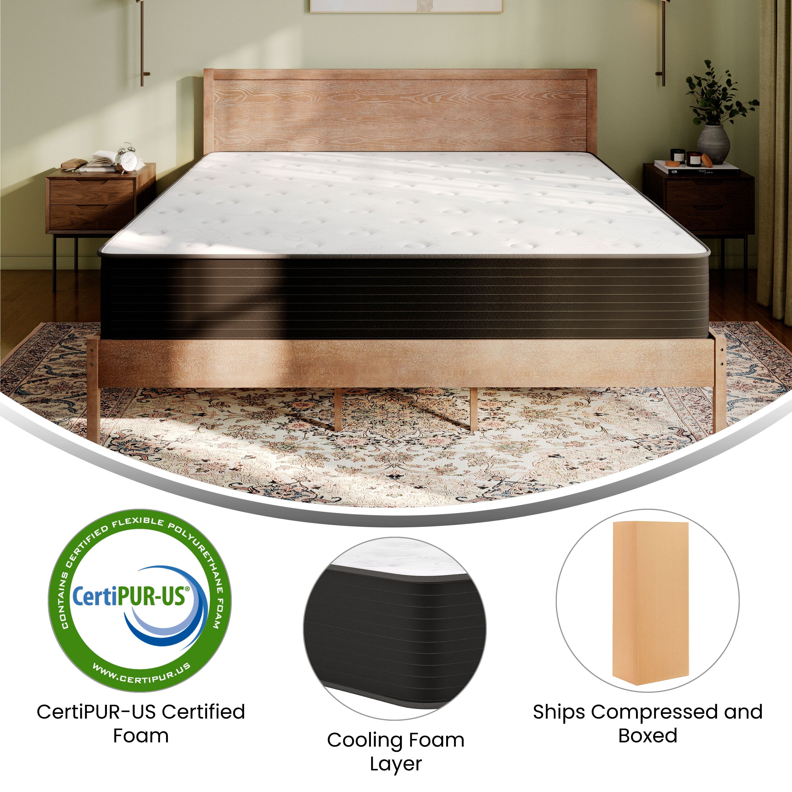 Flash Furniture 196861163708 Mattresses-Boxsprings - View #4