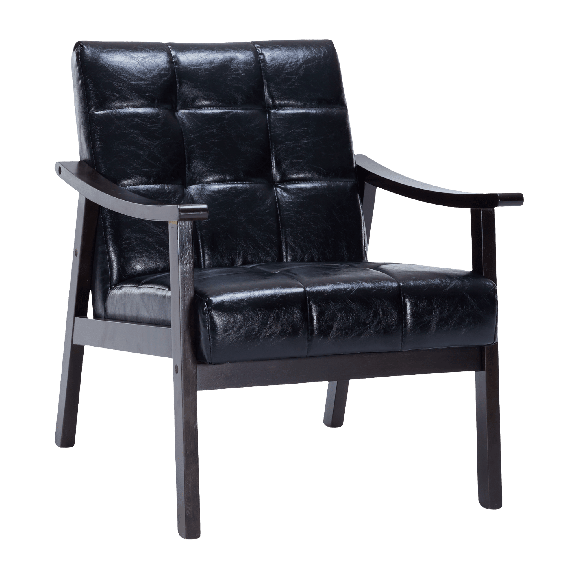 Ama Pear Modern High Back Armchair Antique Black Upholstered Chair — free download