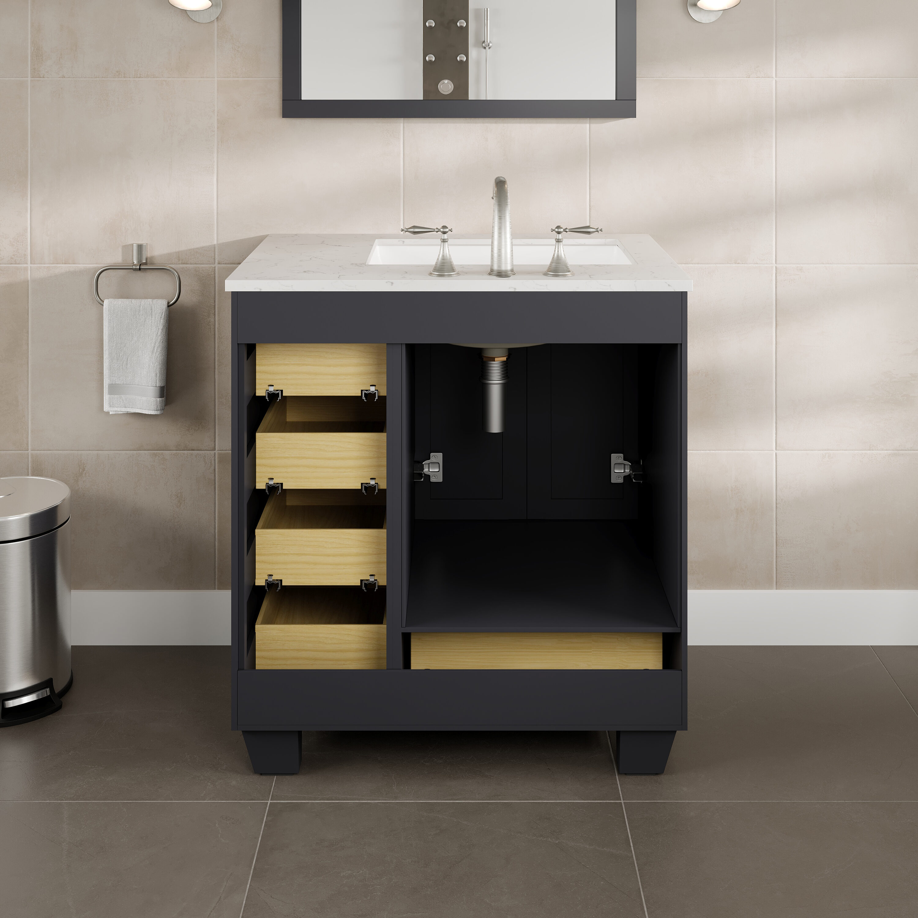 Eviva EVVN69-30DG Bath-Vanity-Combo - View #7