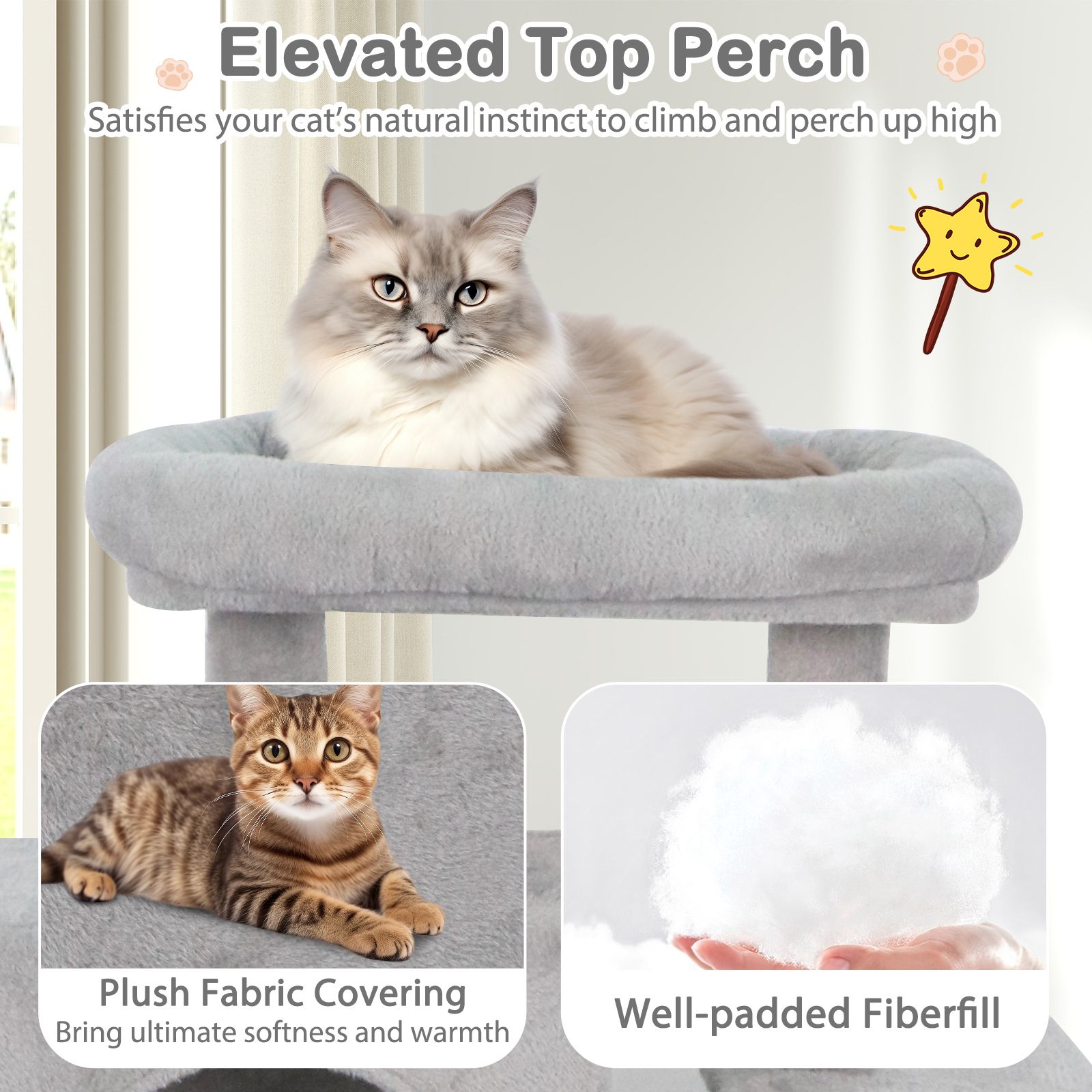 Slickblue D-CO-SH47401VP Cat-Trees - View #7